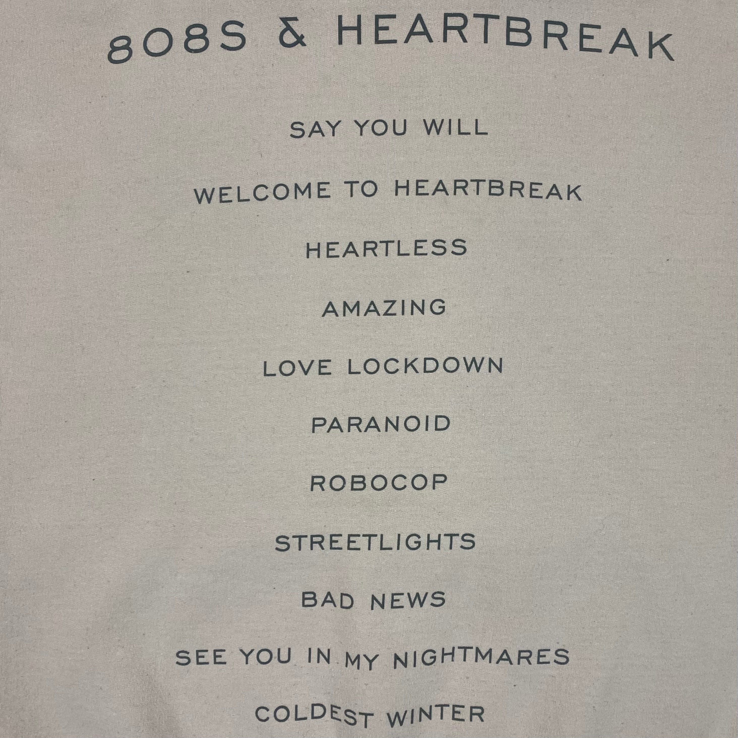 808’s & Heartbreak 2015 Hollywood Bowl Performance Hoodie - Image 5