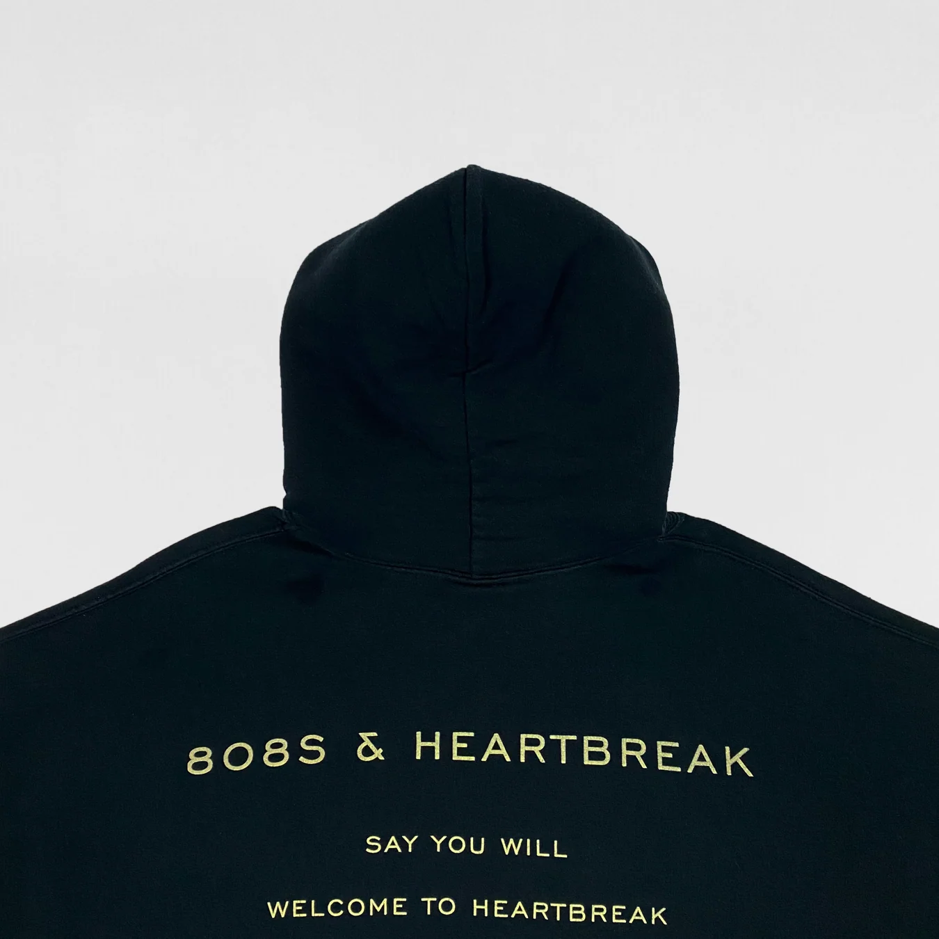 808’s & Heartbreak 2015 Hollywood Bowl Tracklist Hoodie In Black - Image 2