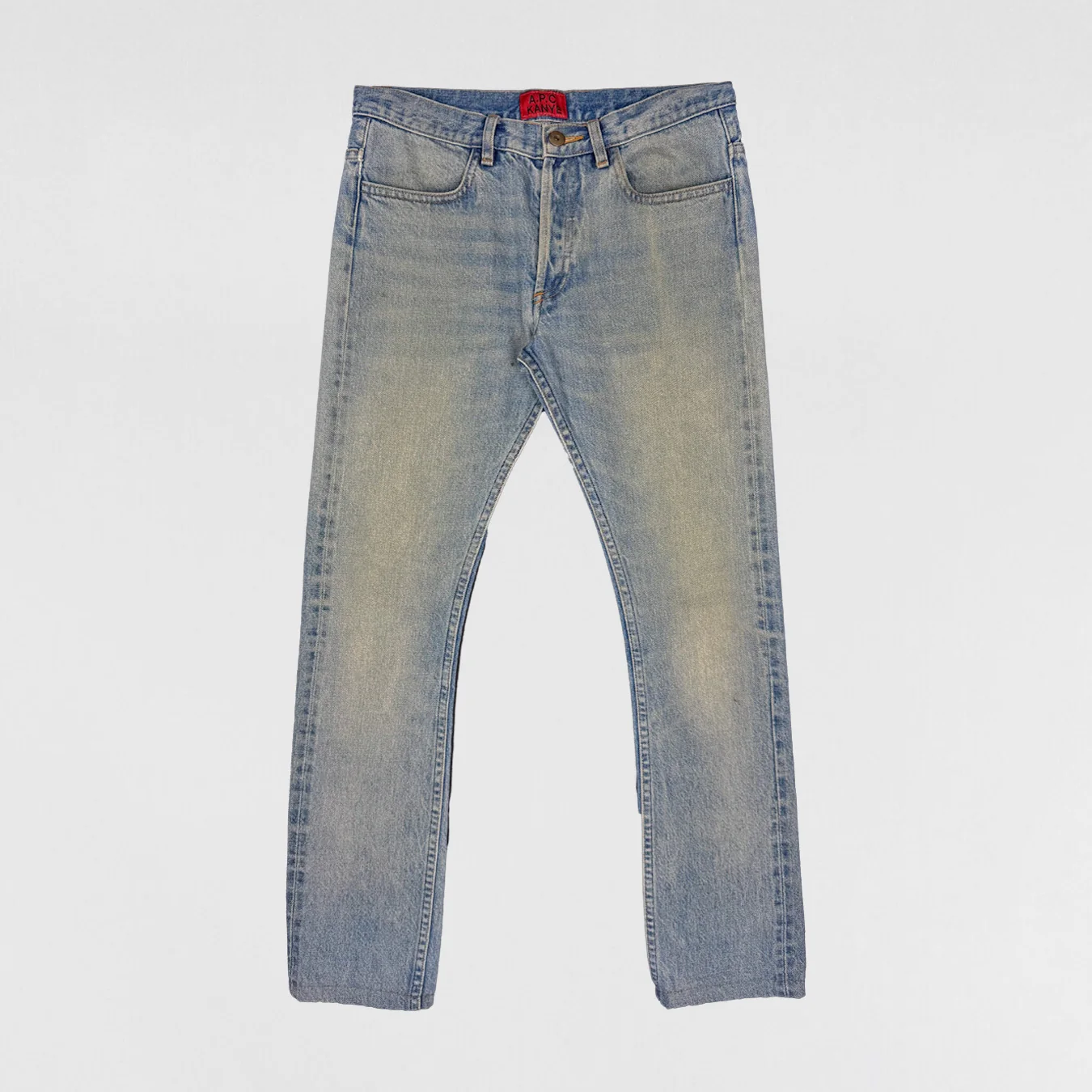 APC Kanye 2014 Japanese Denim In Stonewash