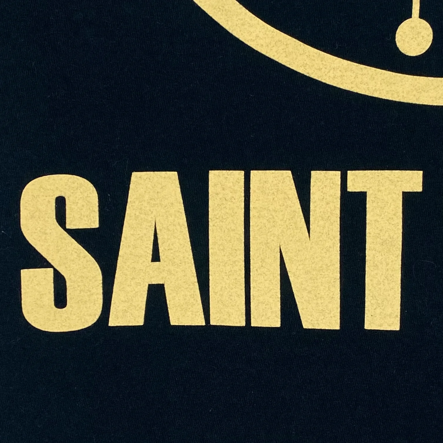 The Life of Pablo 2016 Saint Pablo Logo Tee In Black - Image 3