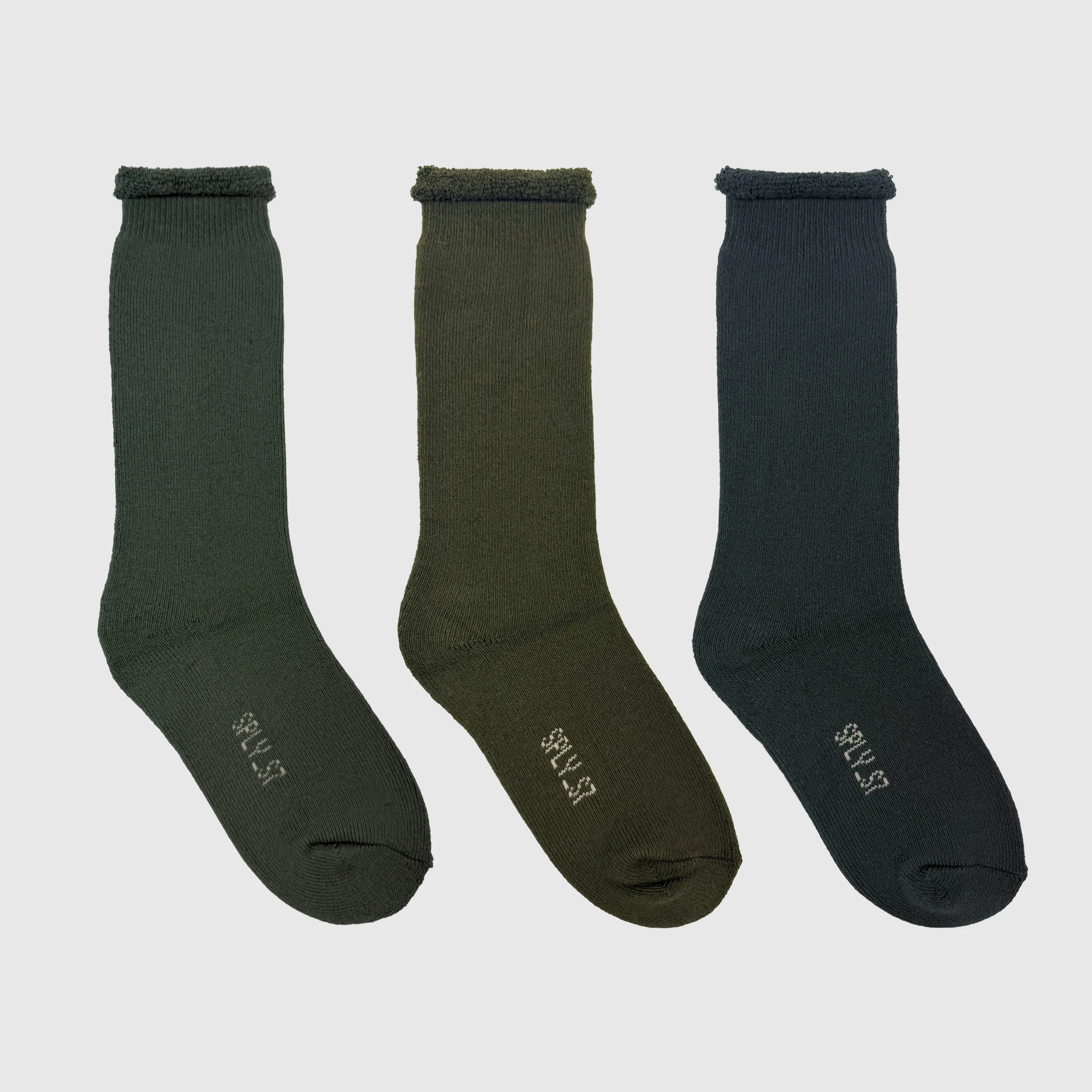 Yeezy Season 7 Bouclette Socks (3-Pack) In Tone Three