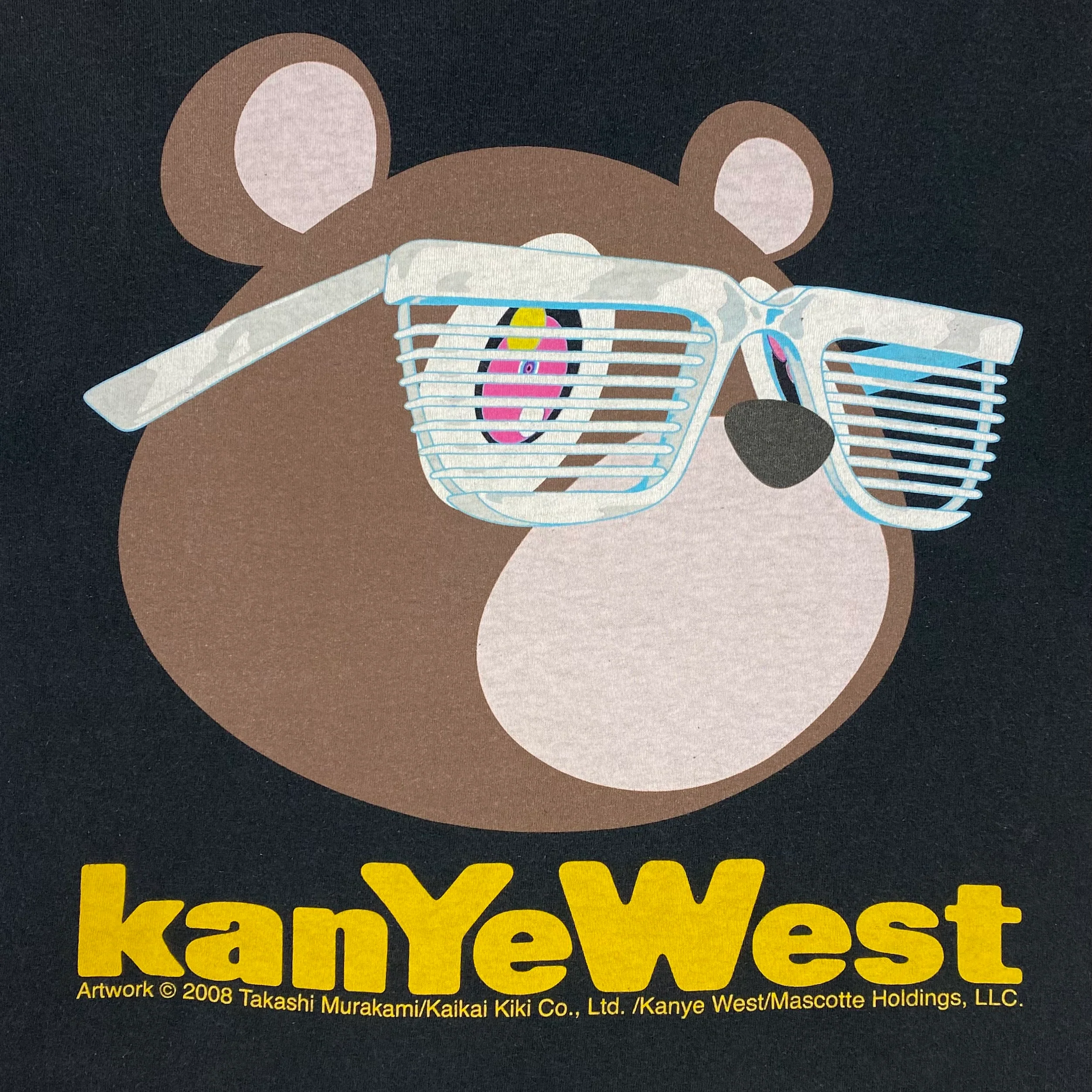 Graduation 2007 Logo Bear Tee By Takashi Murakami - Image 2