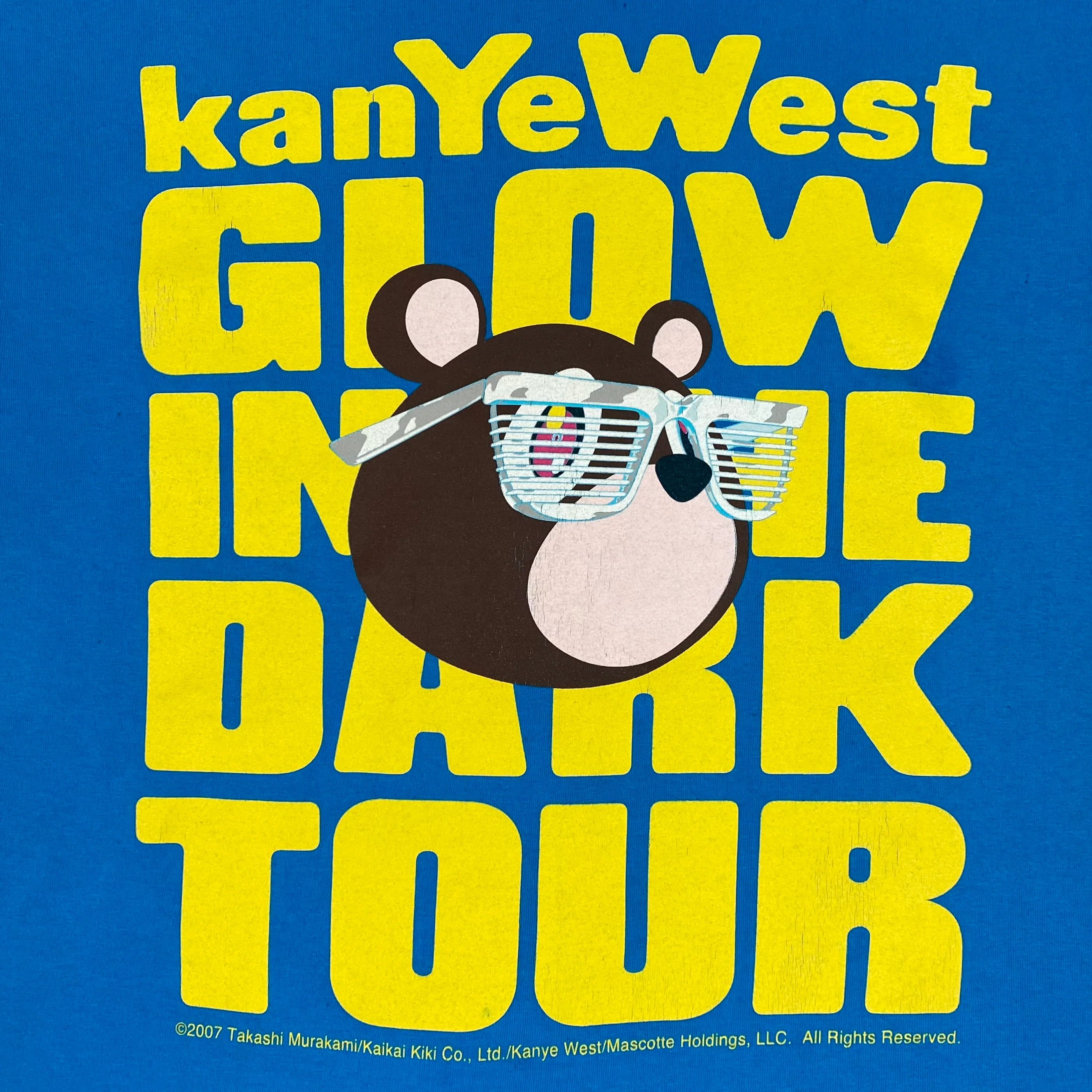Graduation 2008 Glow In The Dark Tee In Blue - Image 2