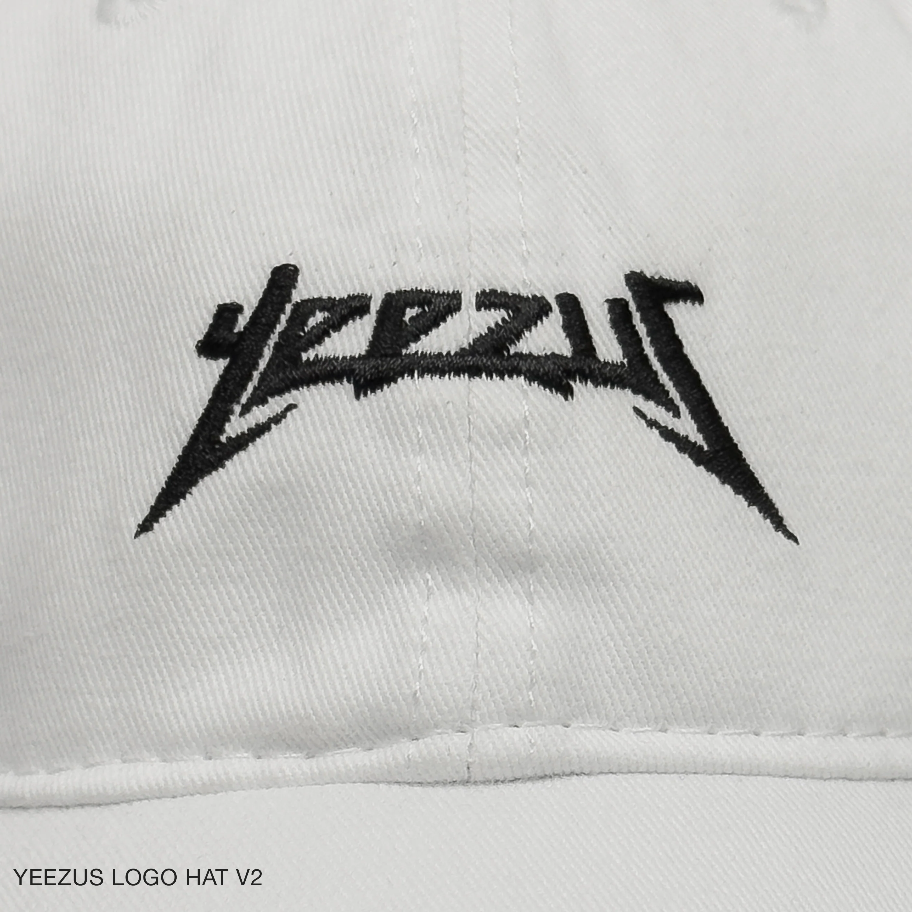 Yeezus 2015 Unreleased Logo Hat In White - Image 2