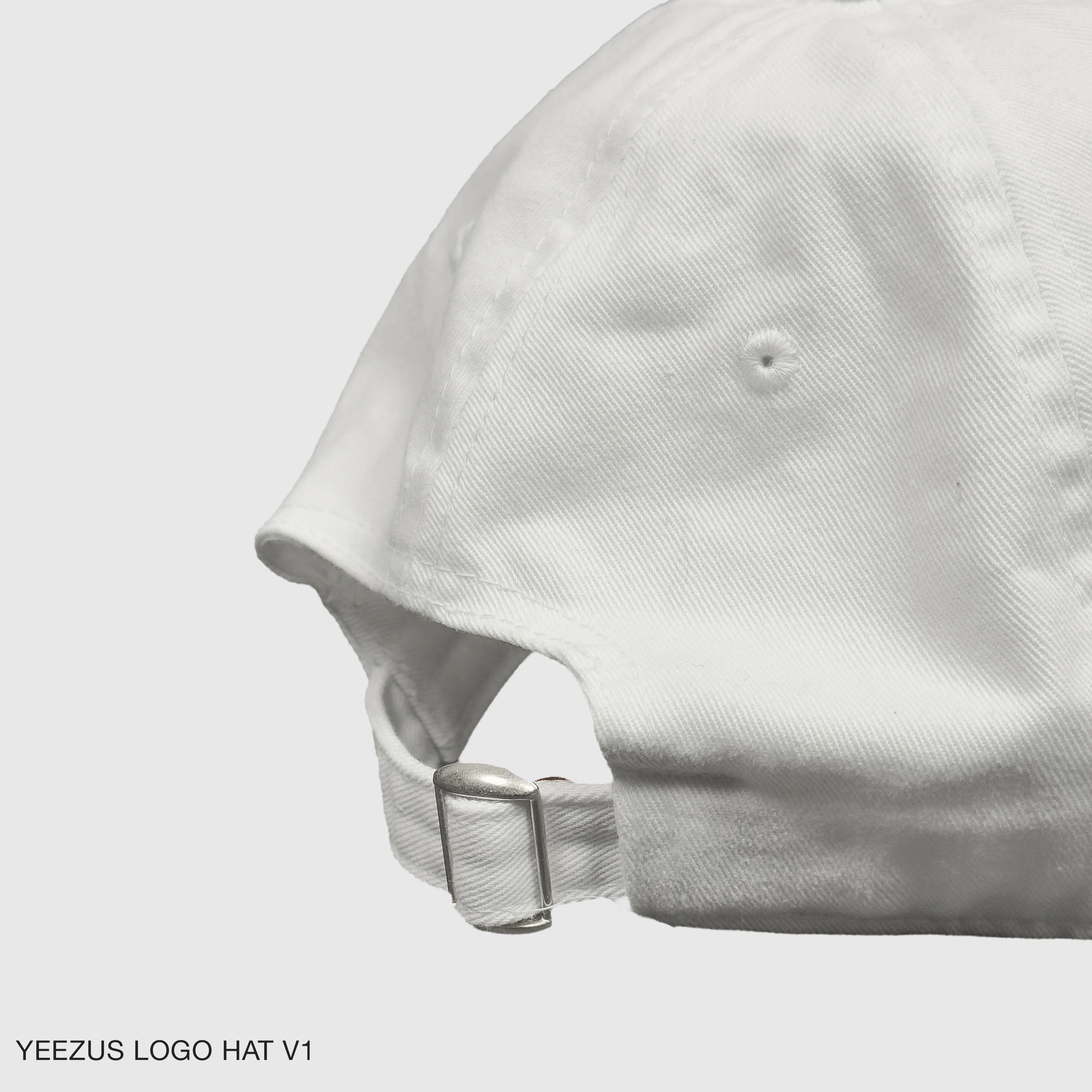 Yeezus 2015 Unreleased Logo Hat In White - Image 9