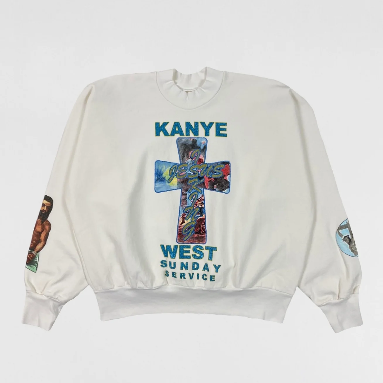 Jesus Is King 2019 Cross Crewneck II By AWGE