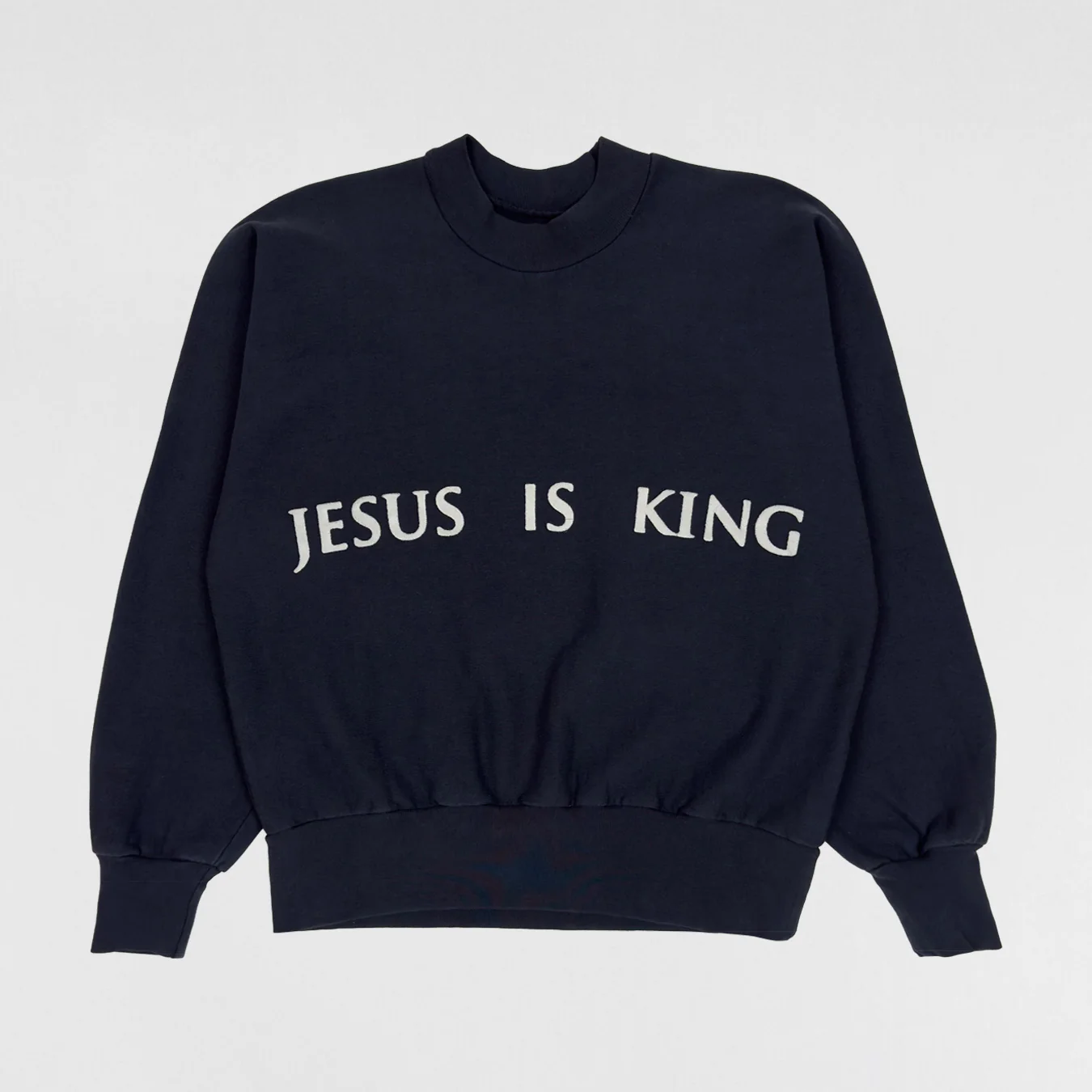 Jesus Is King 2019 Chicago Portrait Crewneck In Navy - Image 4