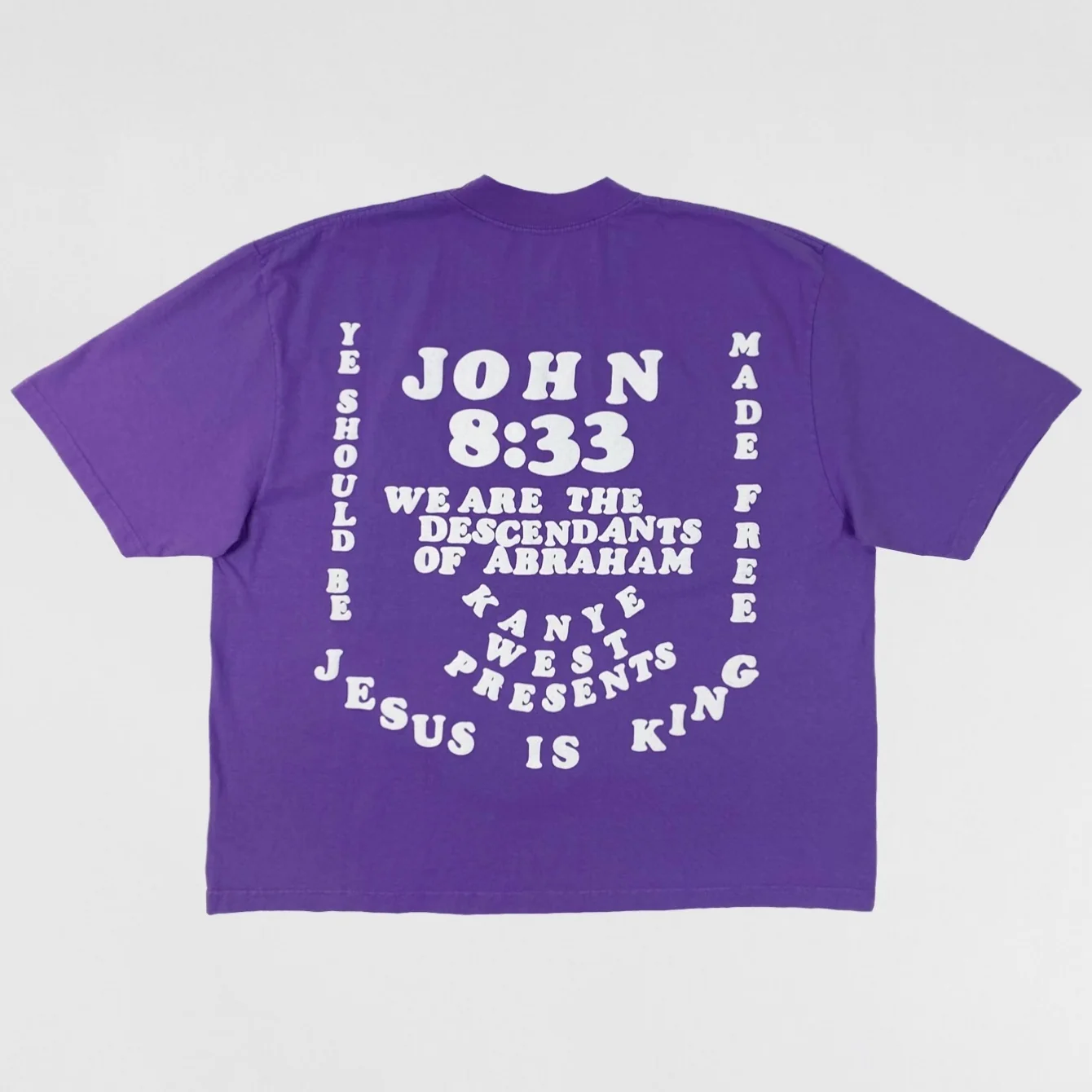 Jesus Is King 2019 CPFM ‘Selah’ Tee In Purple - Image 5