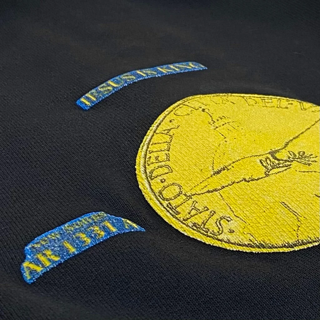 Jesus Is King 2019 Detroit Sunday Service Crewneck In Dark Navy - Image 5