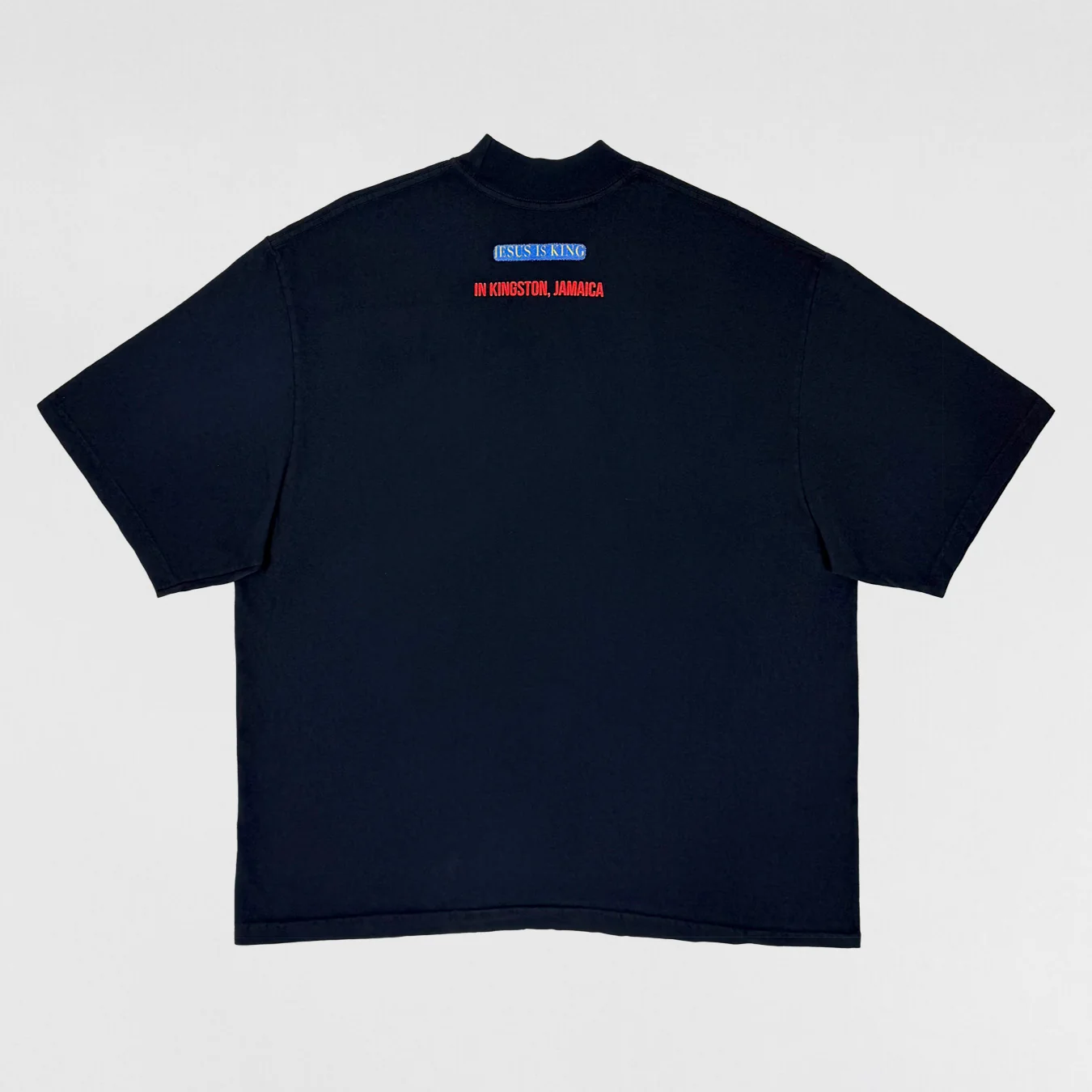 Jesus Is King 2019 Jamaica Bird Tee In Navy - Image 4