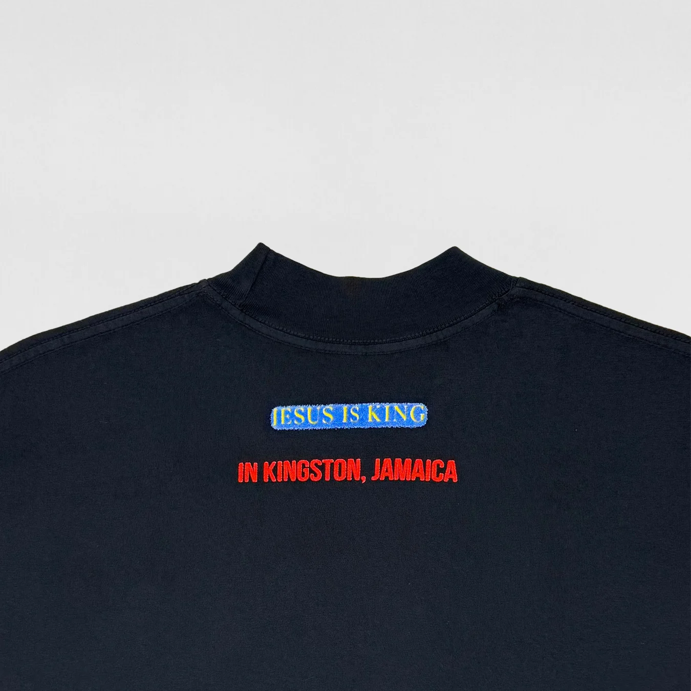 Jesus Is King 2019 Jamaica Bird Tee In Navy - Image 5