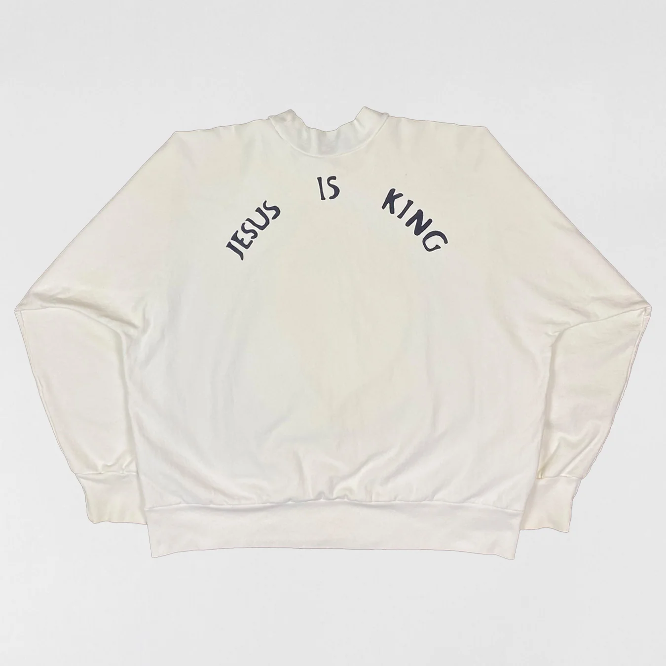 Jesus Is King 2019 OG NY Crewneck In White - Image 6