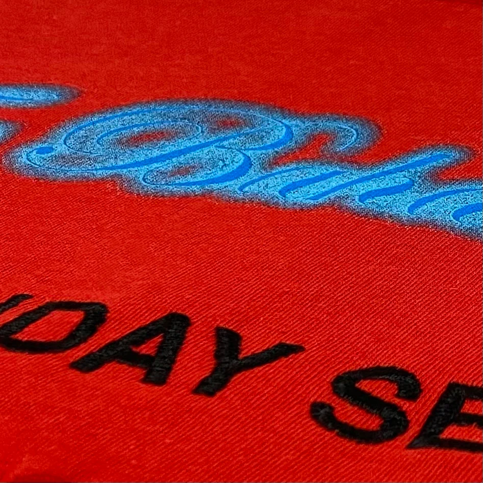 Jesus Is King 2019 Unreleased Sunday Service Bahamas Long Sleeve In Red - Image 3
