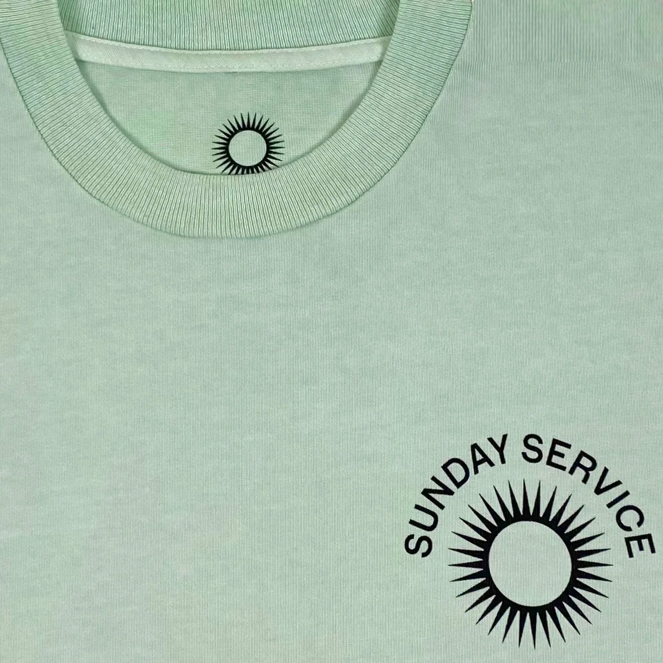Jesus Is King 2019 Unreleased Sunday Service Sun Logo Tee - Image 2