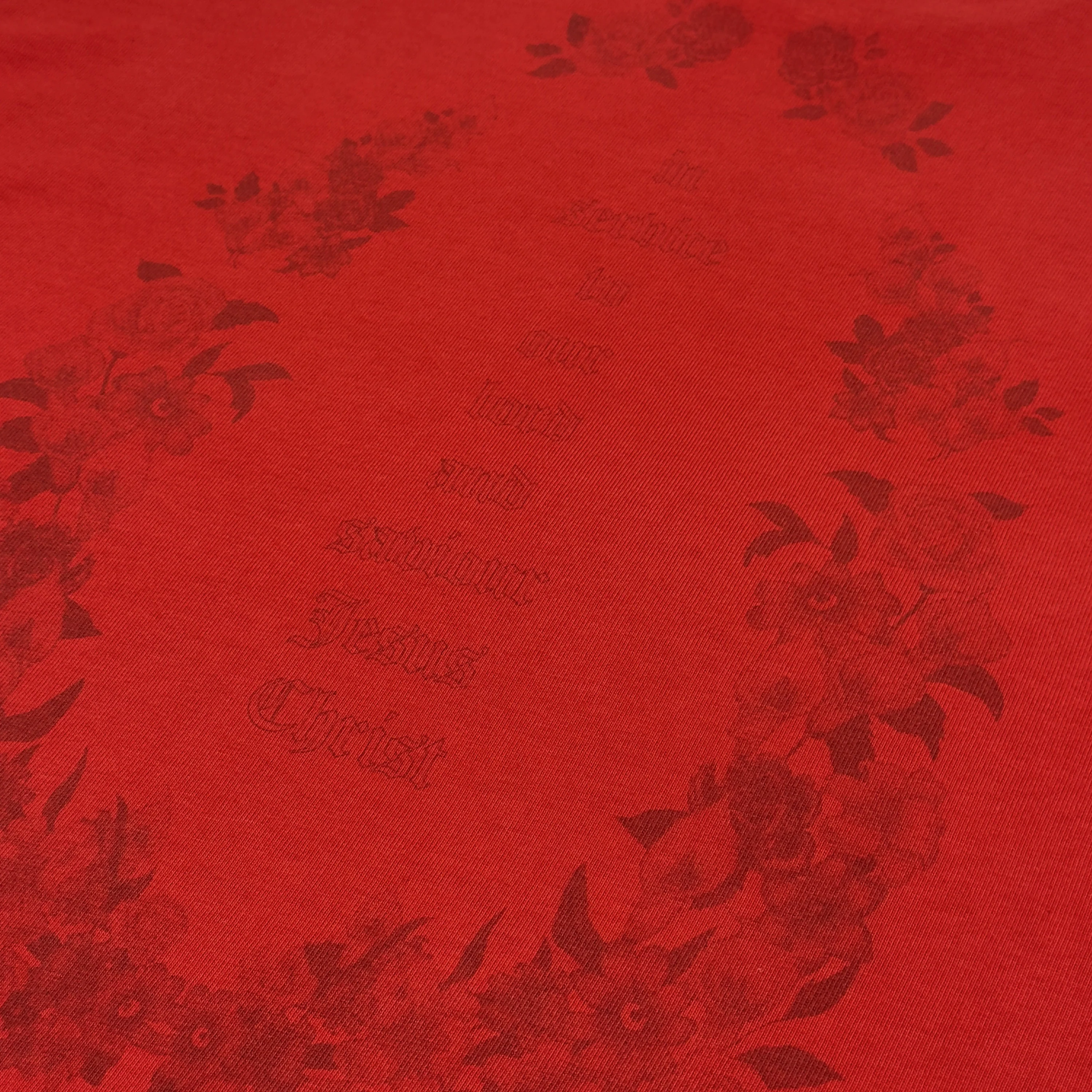 Jesus Is King 2019 Unreleased Sunday Service Christ's Choir Tee In Red - Image 3