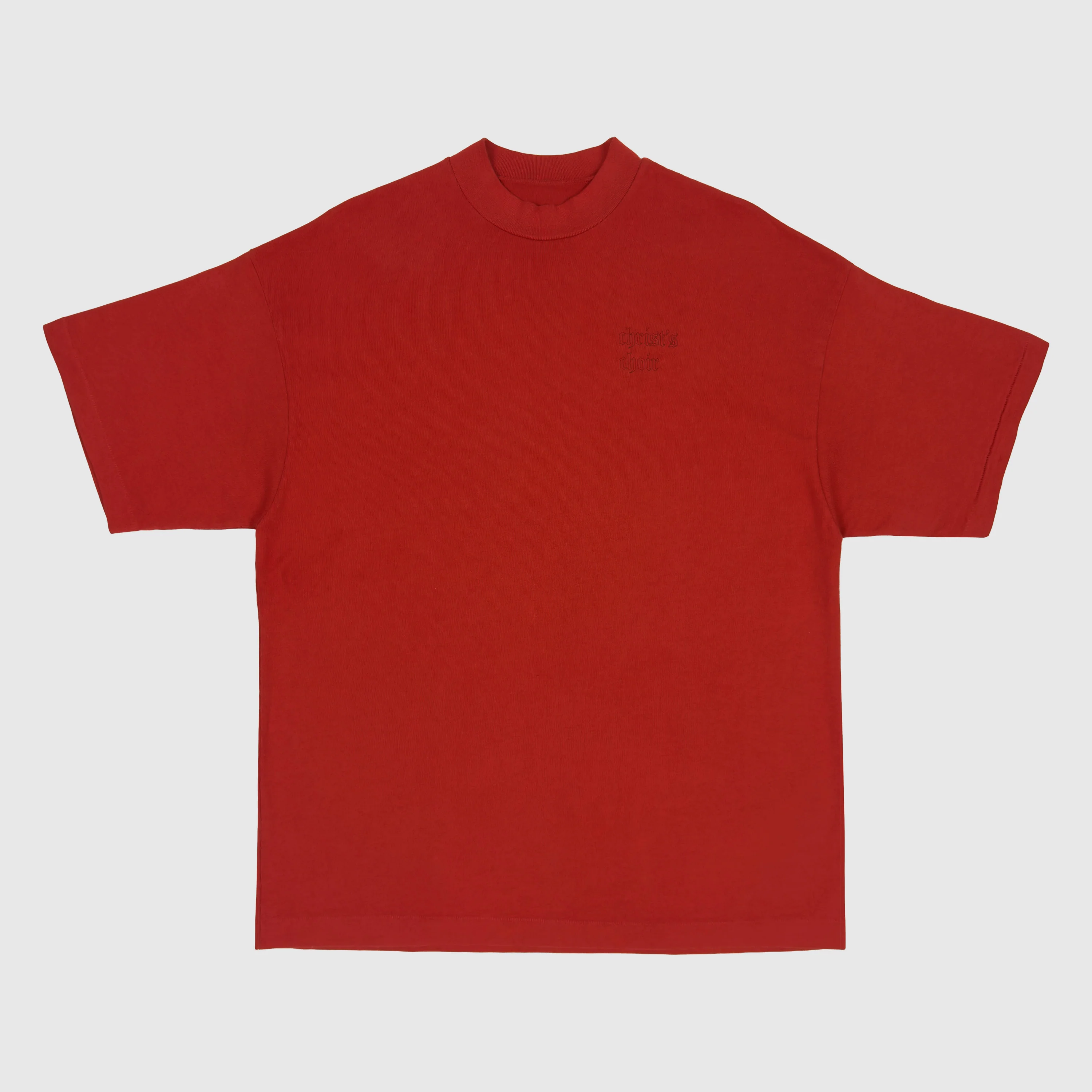 Jesus Is King 2019 Unreleased Sunday Service Christ's Choir Tee In Red - Image 5