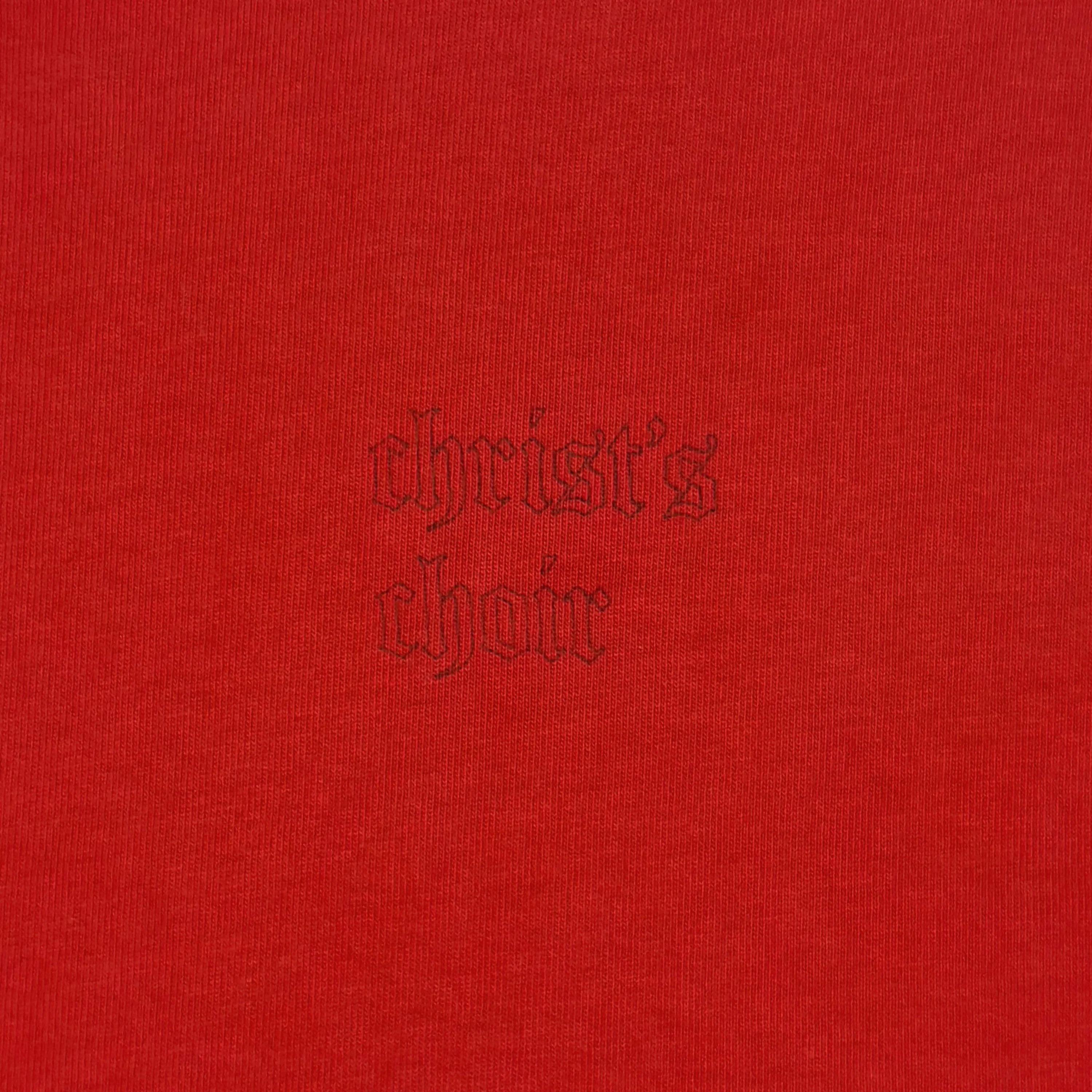 Jesus Is King 2019 Unreleased Sunday Service Christ's Choir Tee In Red - Image 6