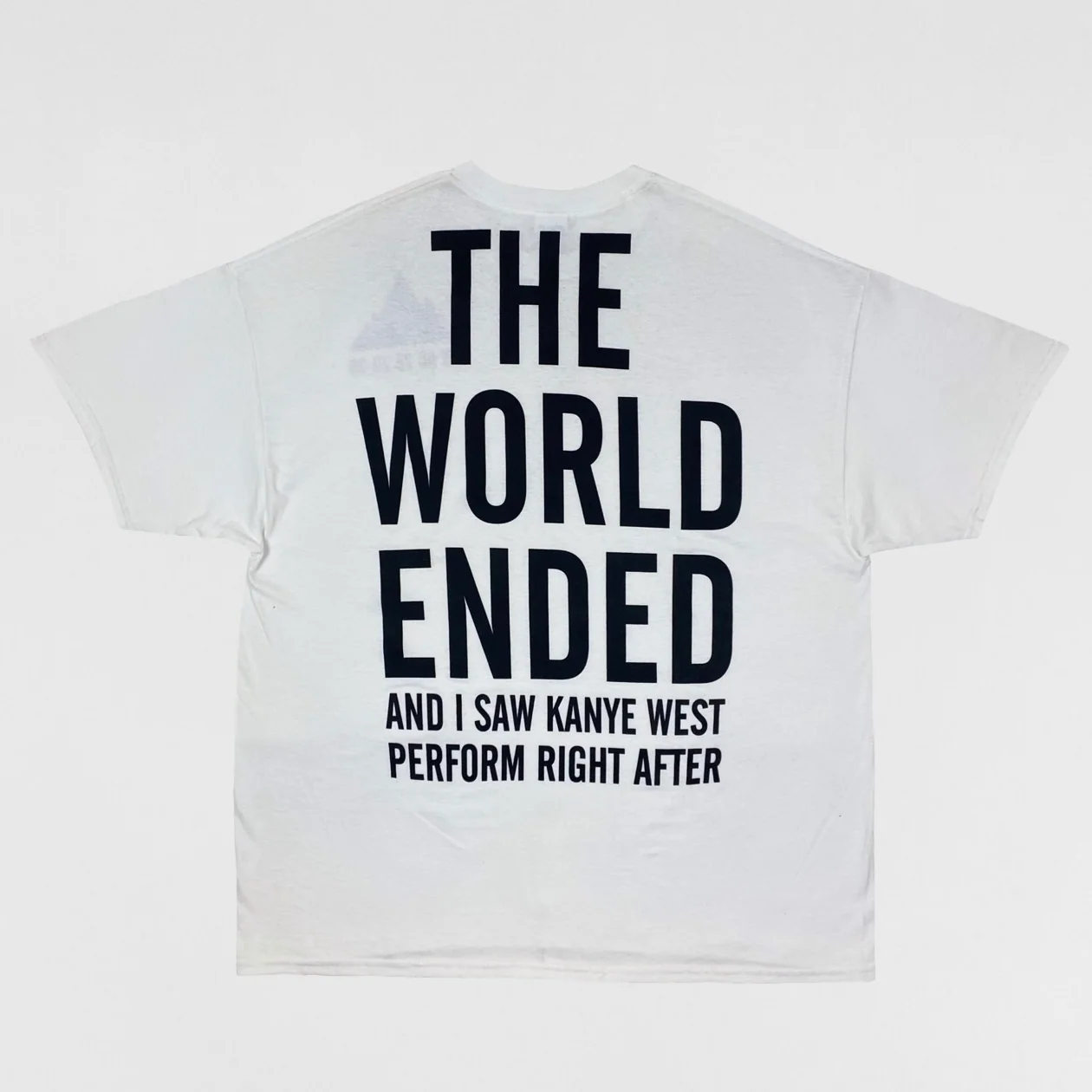 Kanye 2012 End Of The World Tee By Virgil Abloh