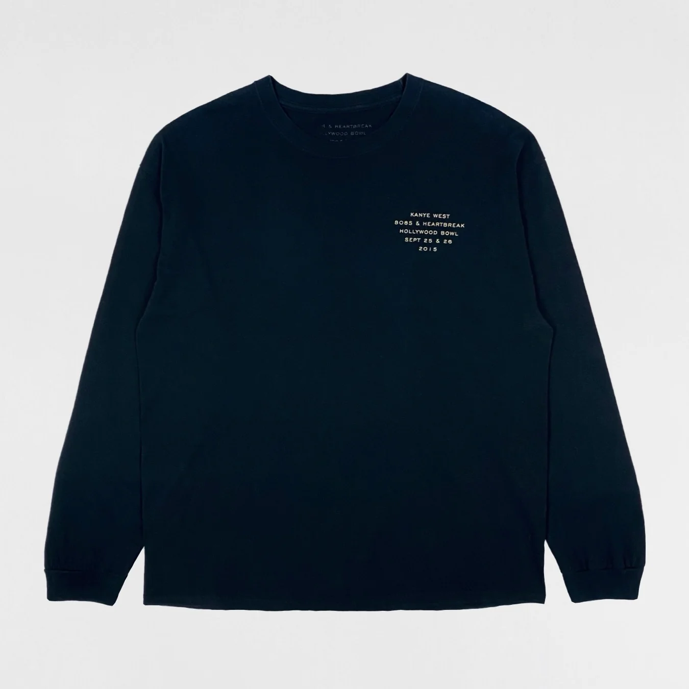 808’s & Heartbreak 2015 Hollywood Bowl Long Sleeve In Black - Image 3