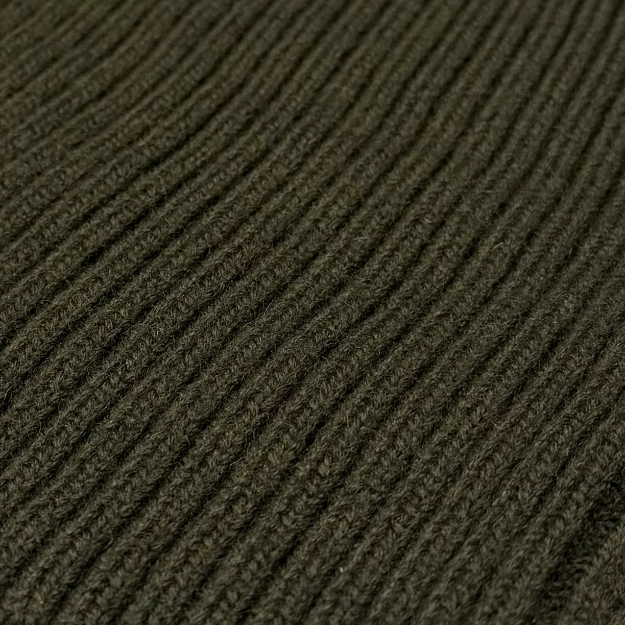 APC Kanye 2014 Wool Balaclava In Military Khaki - Image 3