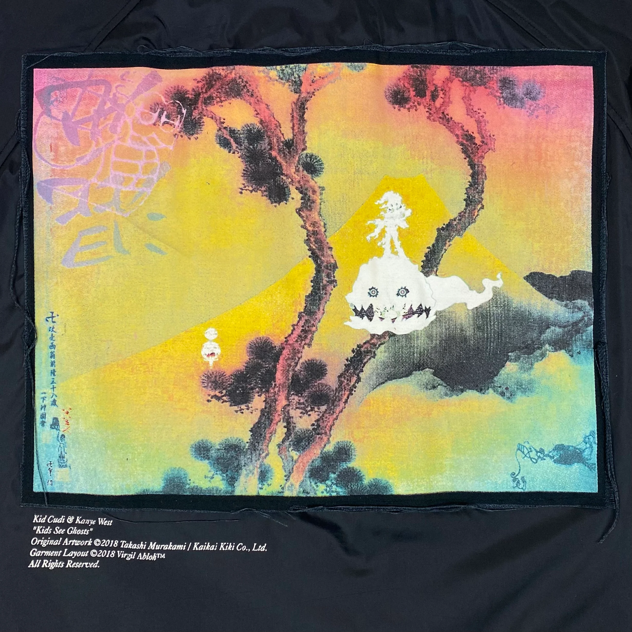 Kids See Ghost 2018 Album Artwork Jacket By Virgil Abloh & Takashi Murakami - Image 2