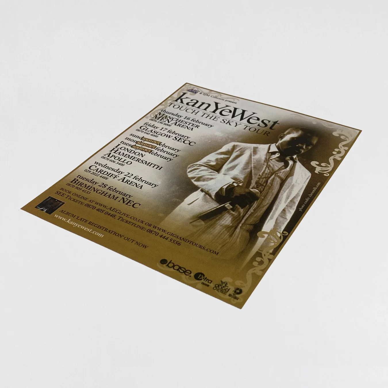 Late Registration 2005 OG Touch The Sky UK Tour Ad Print - Image 3