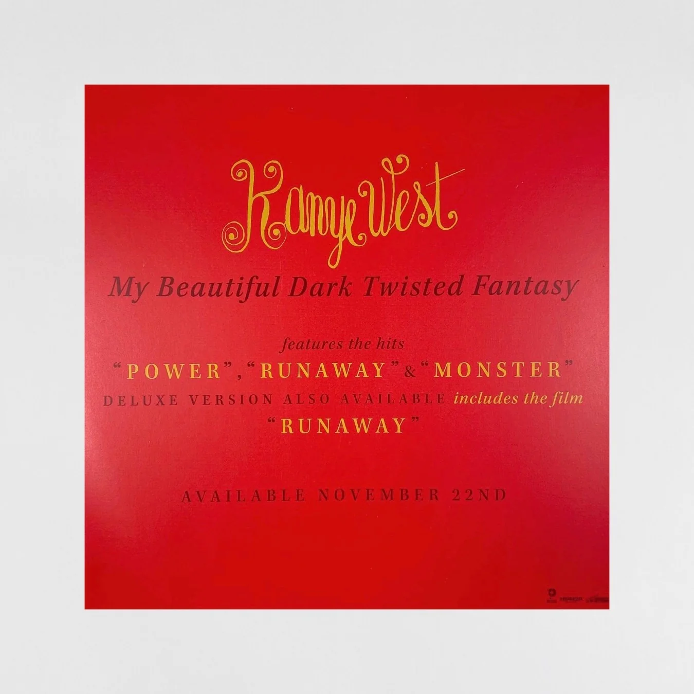 My Beautiful Dark Twisted Fantasy 2010 Album Poster By George Condo - Image 4