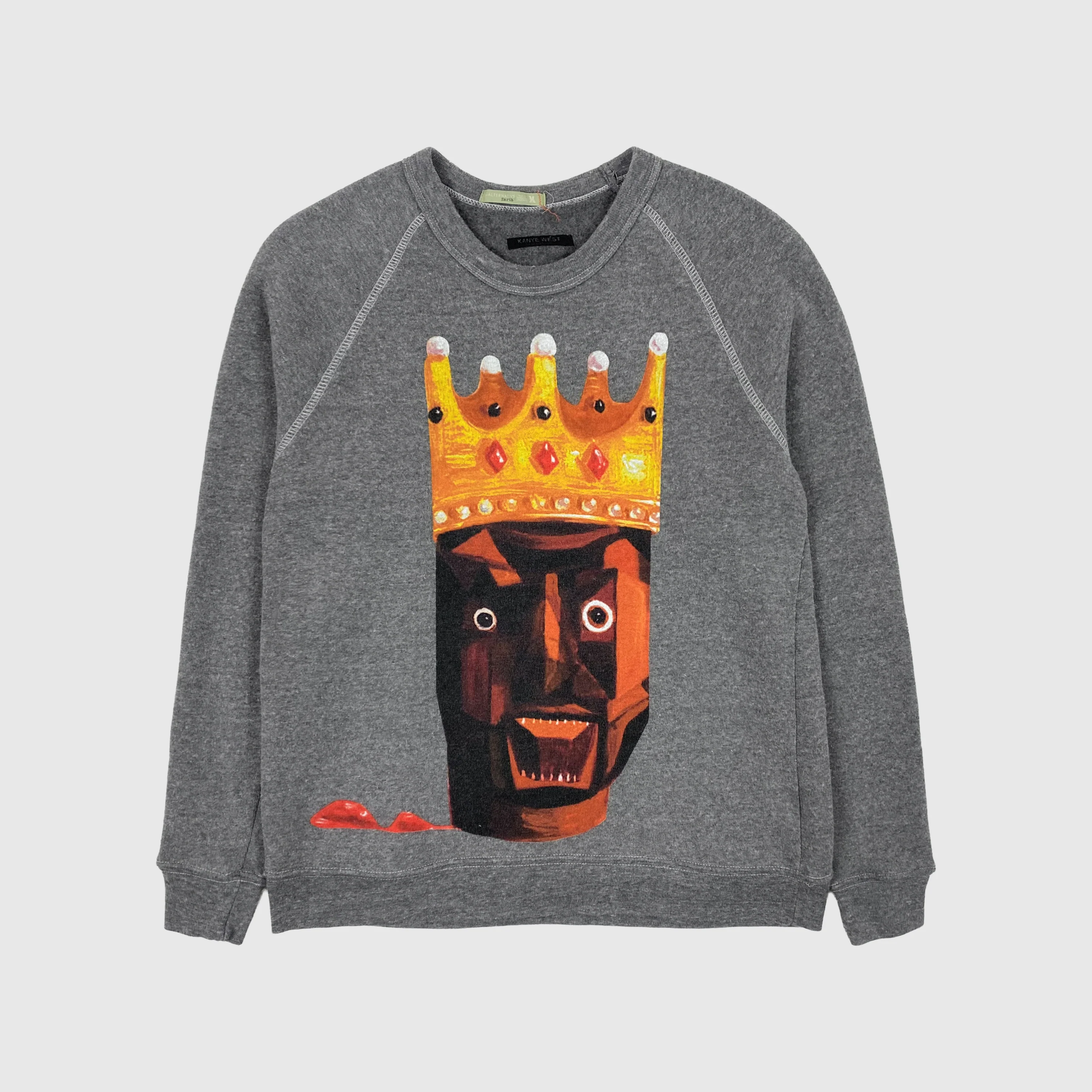 My Beautiful Dark Twisted Fantasy 2010 Power Raglan Crewneck By George Condo