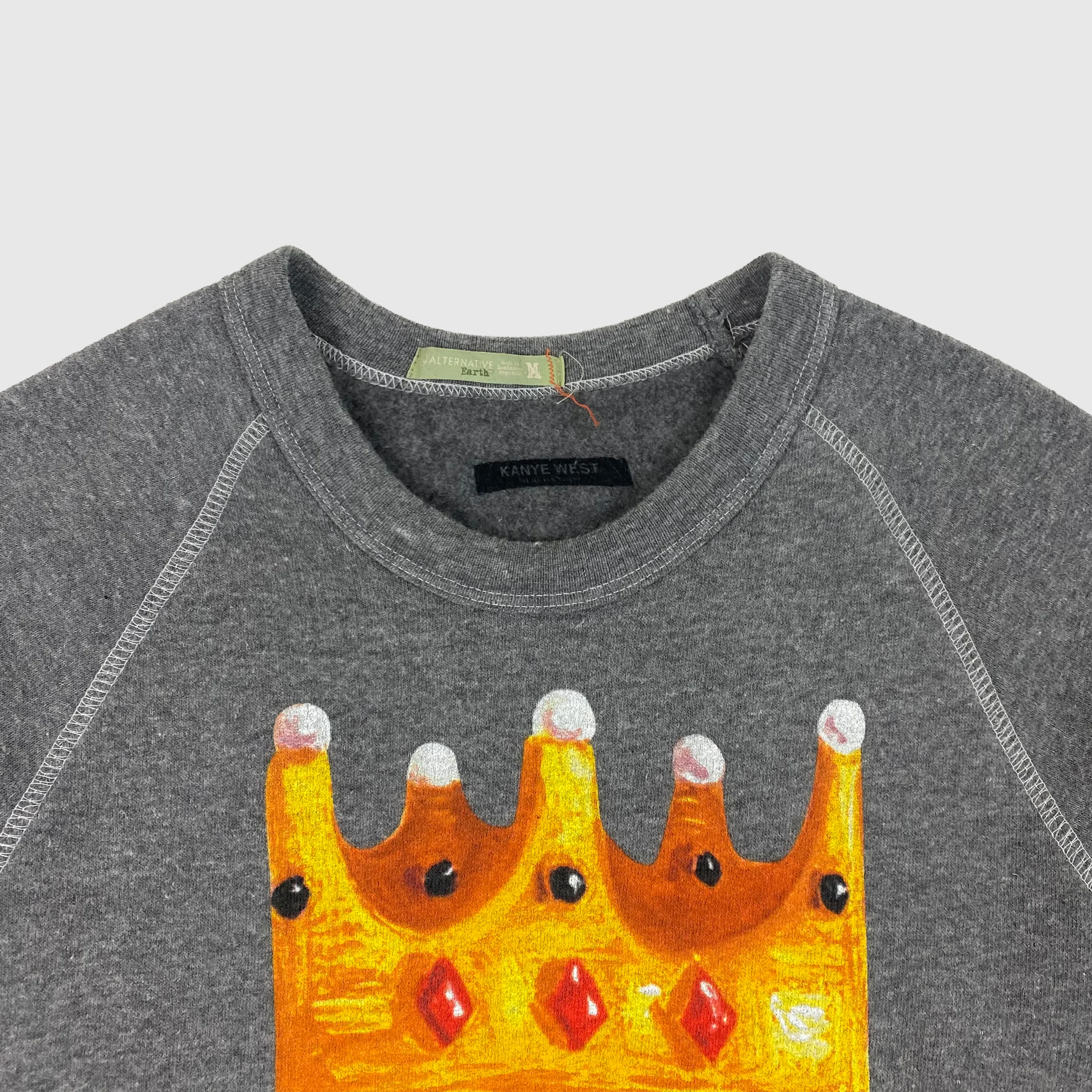 My Beautiful Dark Twisted Fantasy 2010 Power Raglan Crewneck By George Condo - Image 2