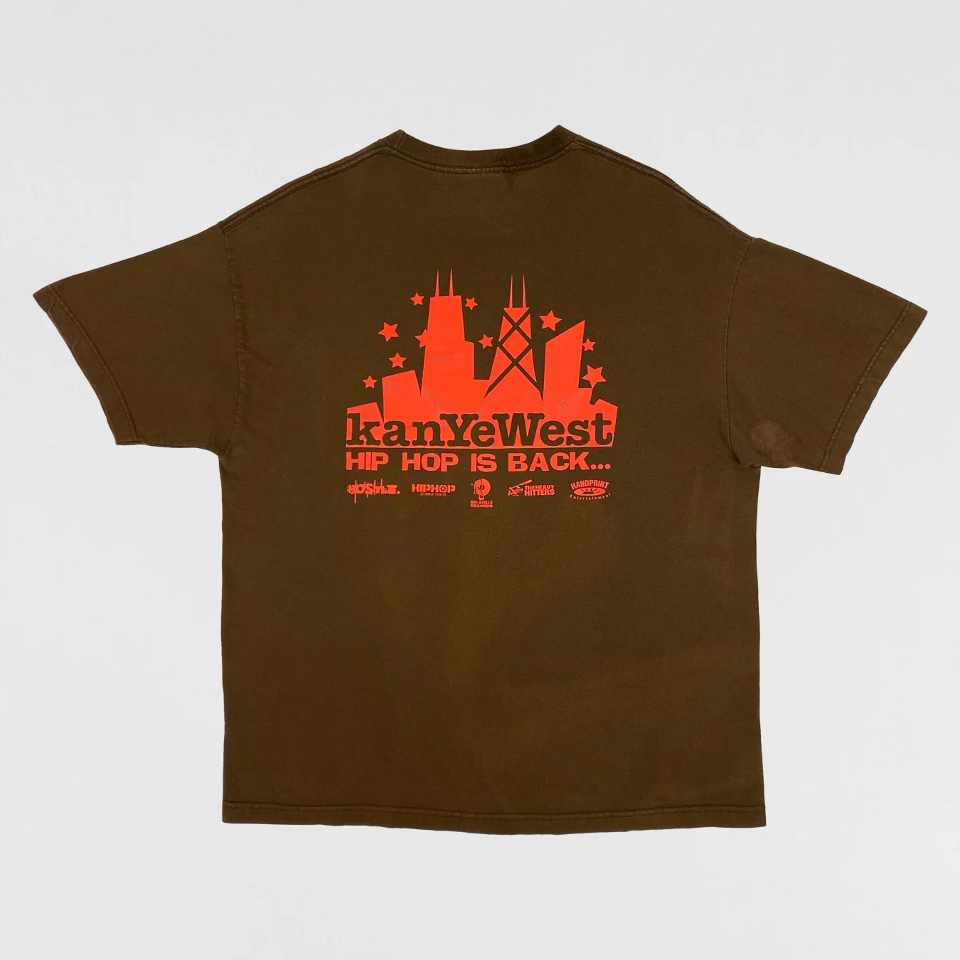 The College Dropout 2004 Album Tee In Brown - Image 5