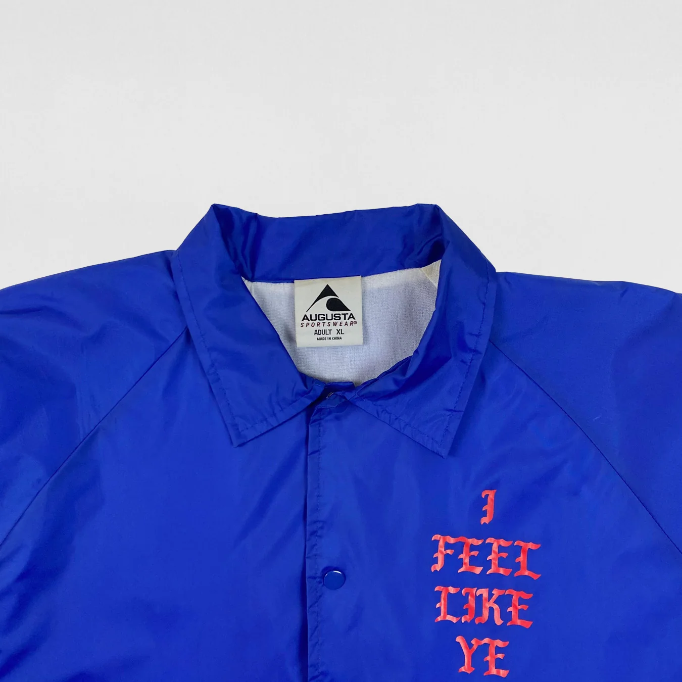The Life of Pablo 2016 'I Feel Like Ye' Coach Jacket In Blue - Image 5