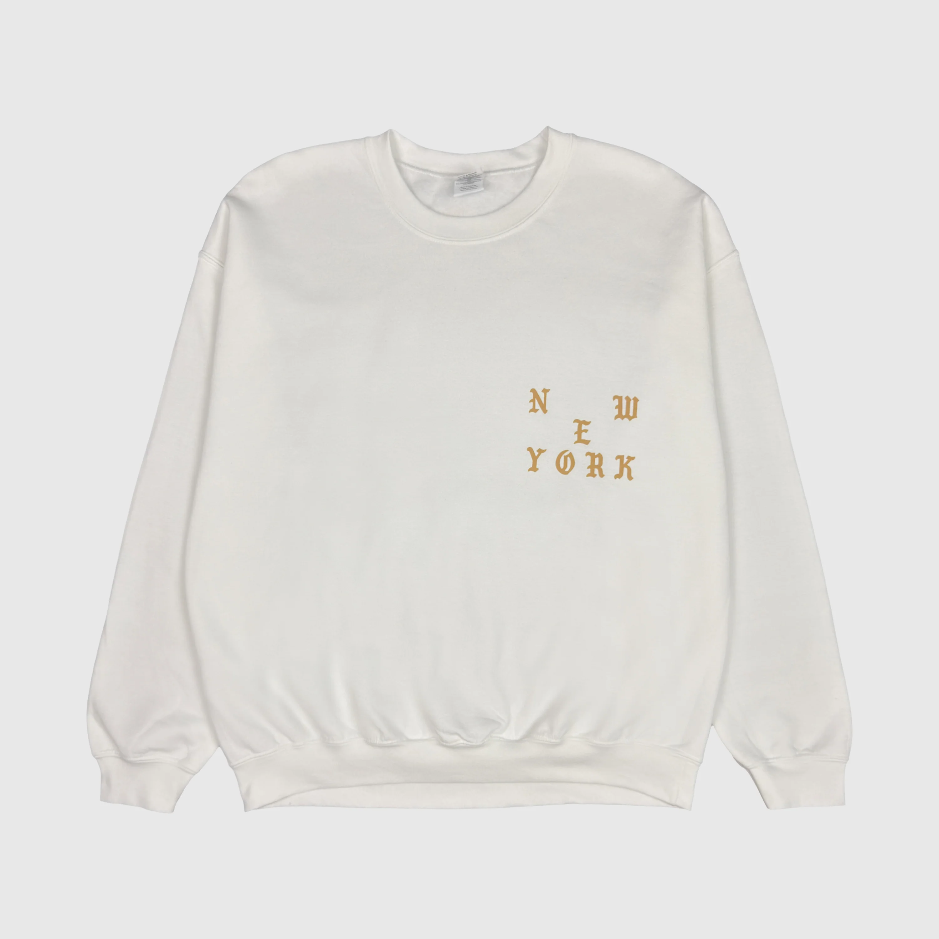 The Life of Pablo 2016 'Real Friends' Crewneck In White - Image 4