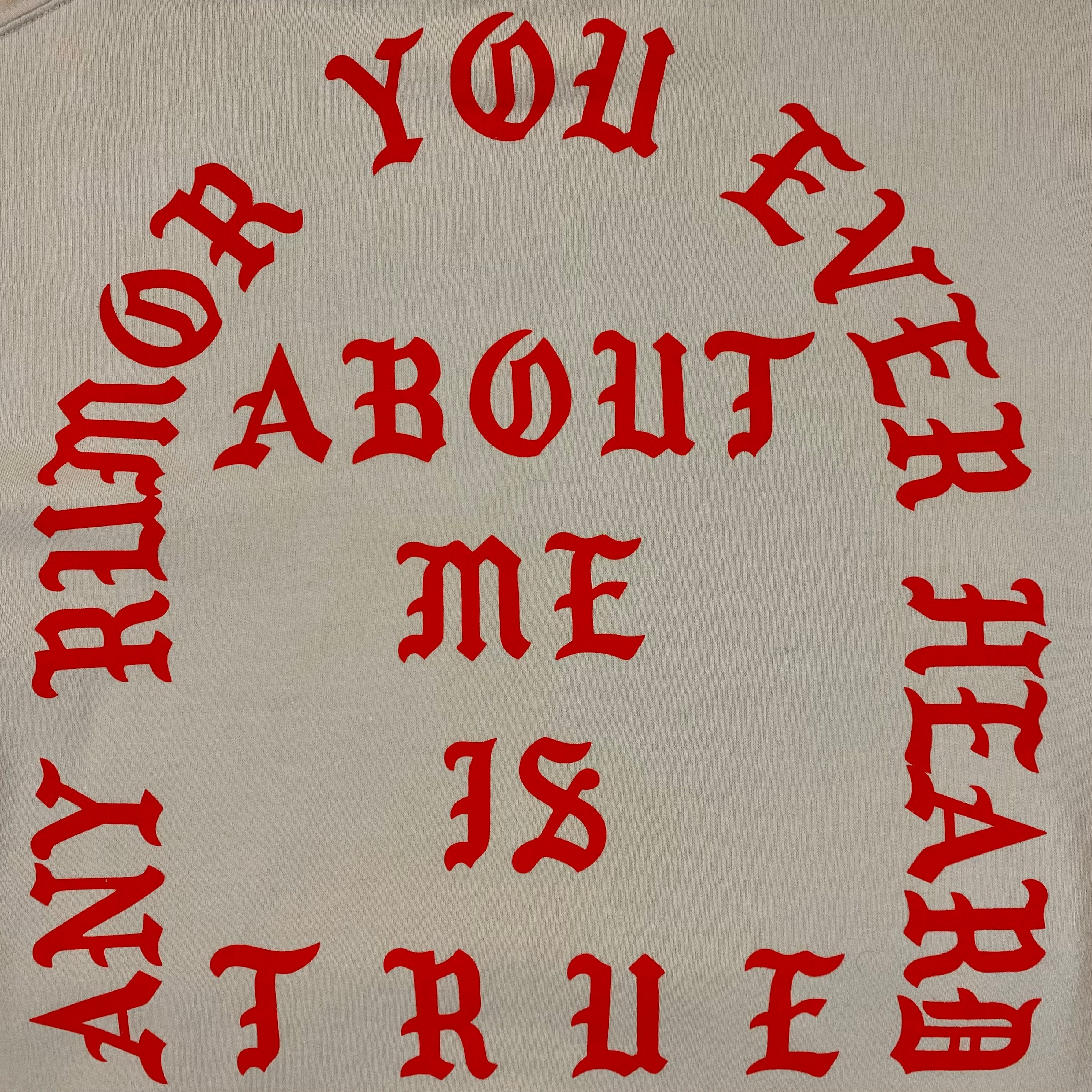 The Life of Pablo 2016 New York 'True & Legendary' Hoodie In Sand - Image 5