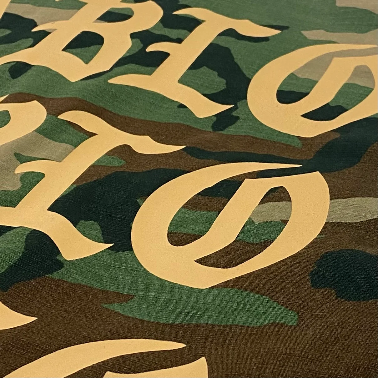 The Life of Pablo 2016 Vintage U.S. Army Pablo Jacket In Camouflage - Image 3