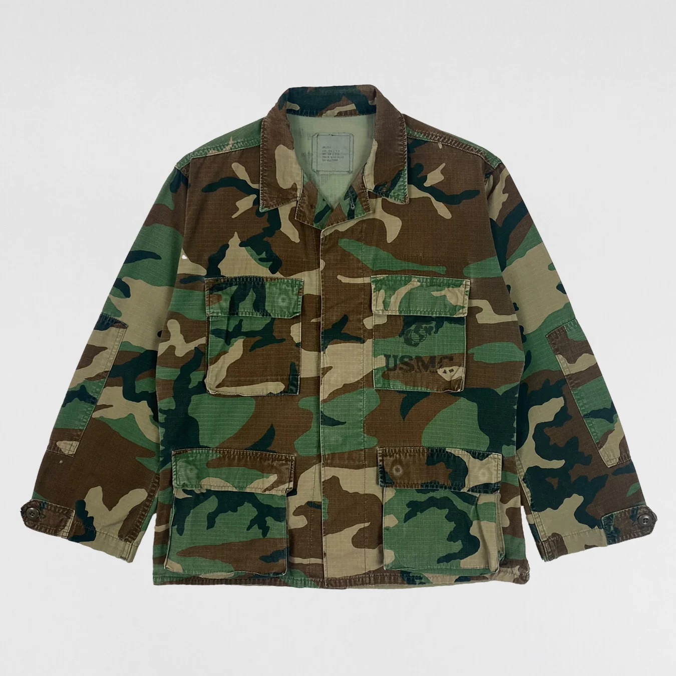 The Life of Pablo 2016 Vintage U.S. Army Pablo Jacket In Camouflage - Image 4