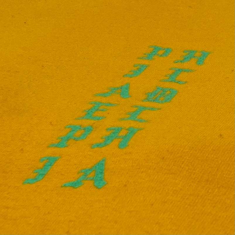 The Life of Pablo 2016 Philadelphia 'Perfect' Crewneck In Yellow - Image 3