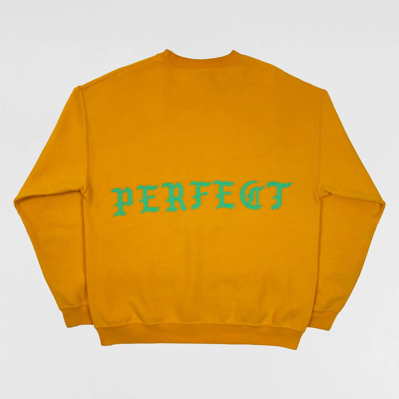 The Life of Pablo 2016 Philadelphia 'Perfect' Crewneck In Yellow - Image 4