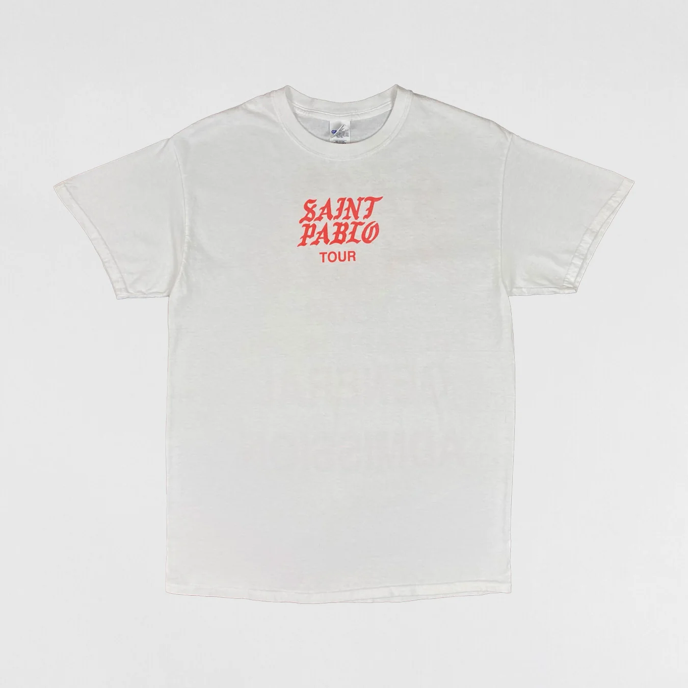 The Life of Pablo 2016 Saint Pablo Tour 'General Admission' Tee In White