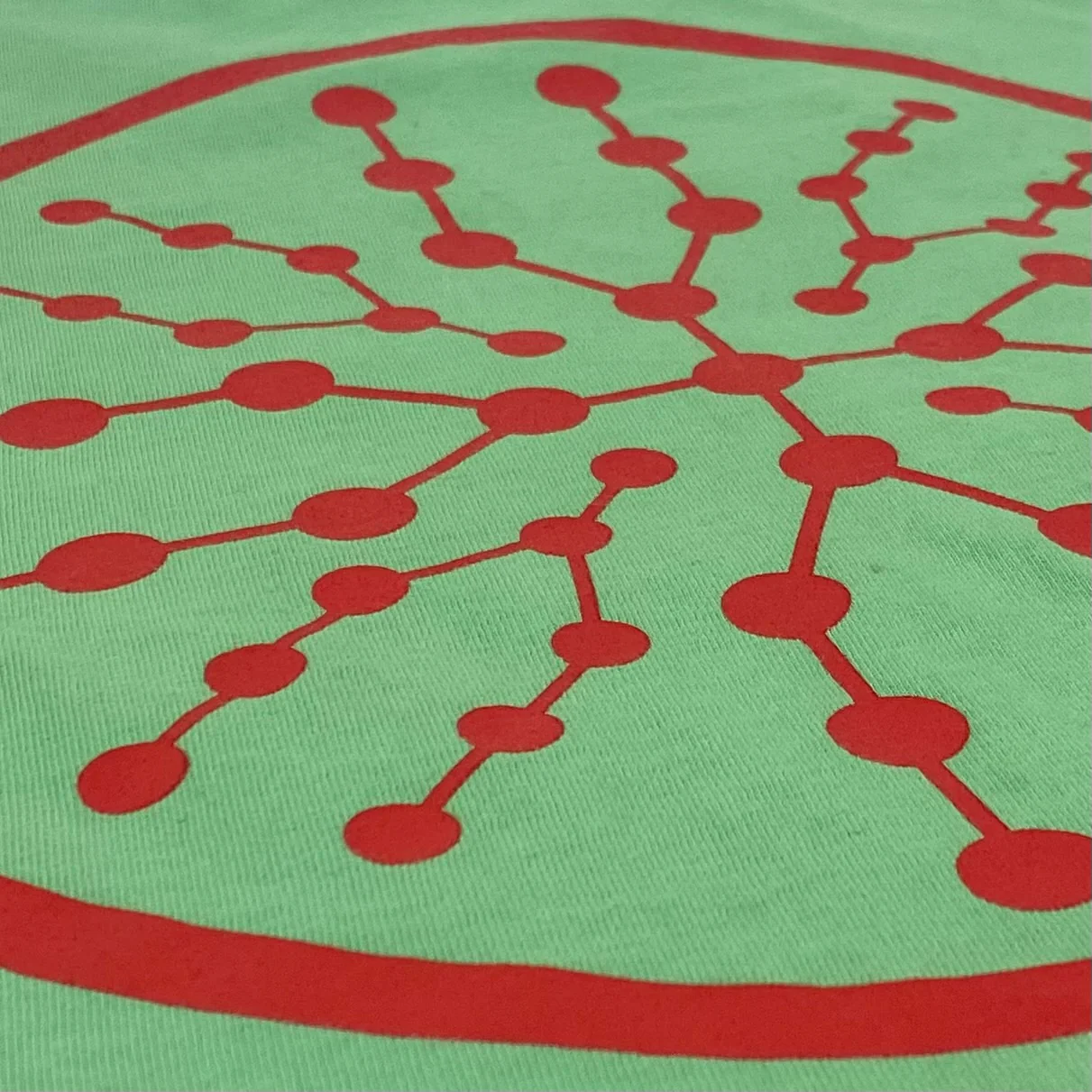 The Life of Pablo 2016 Saint Pablo Logo Tee In Mint - Image 3