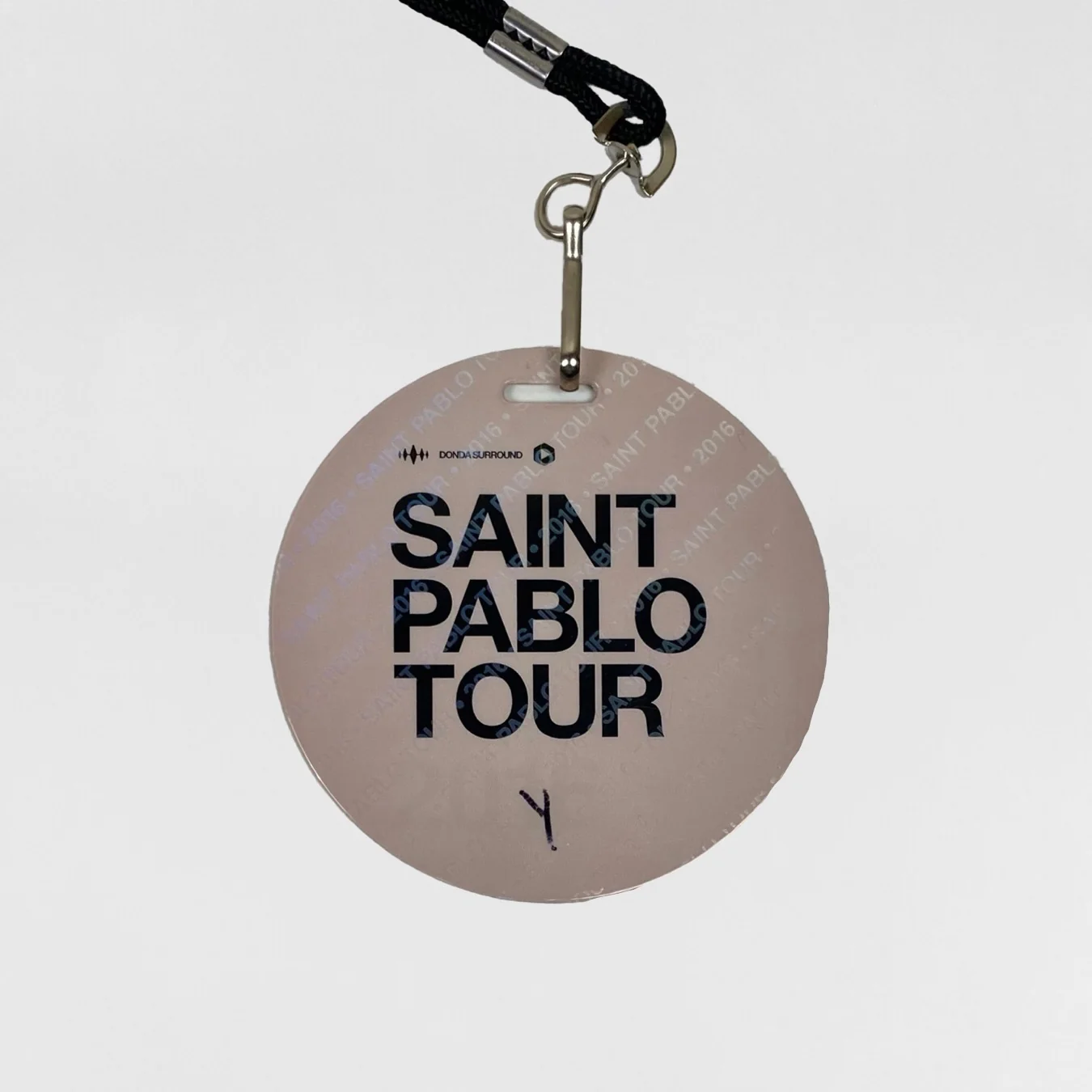 The Life of Pablo 2016 Saint Pablo Tour Backstage Pass