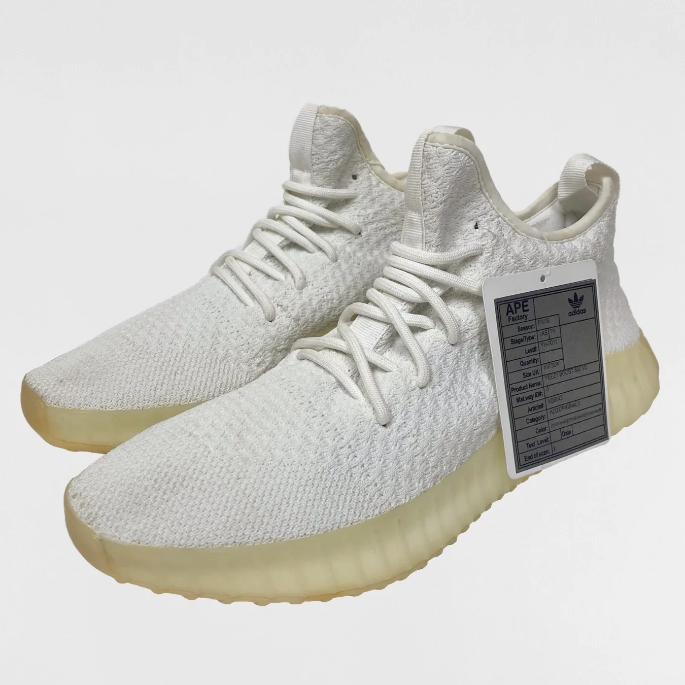 Yeezy Boost 2016 Unreleased 650 V2 Samples In White - Image 9