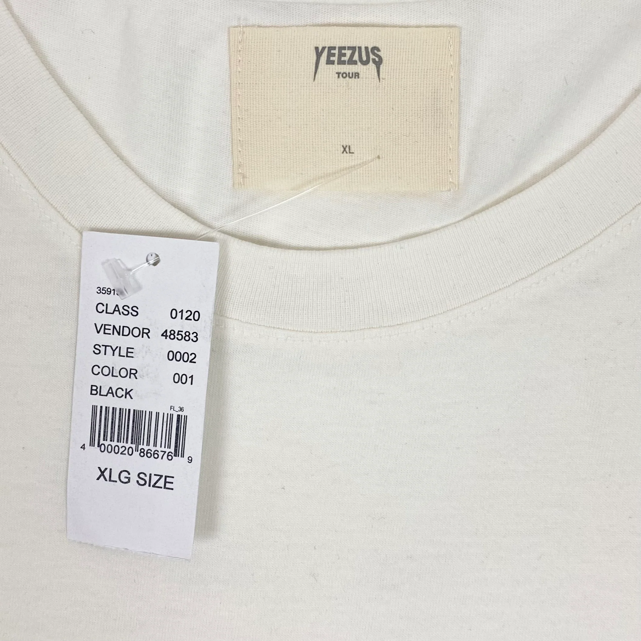 Yeezus 2013 Unreleased Bound 2 Tee By Virgil Abloh - Image 2