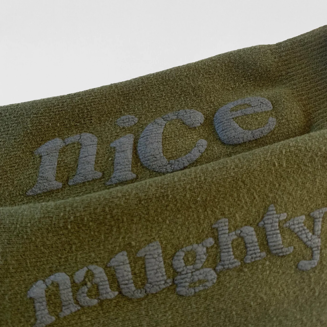 Yeezy 2018 F&F Naughty Or Nice Bouclette Socks By CPFM - Image 4
