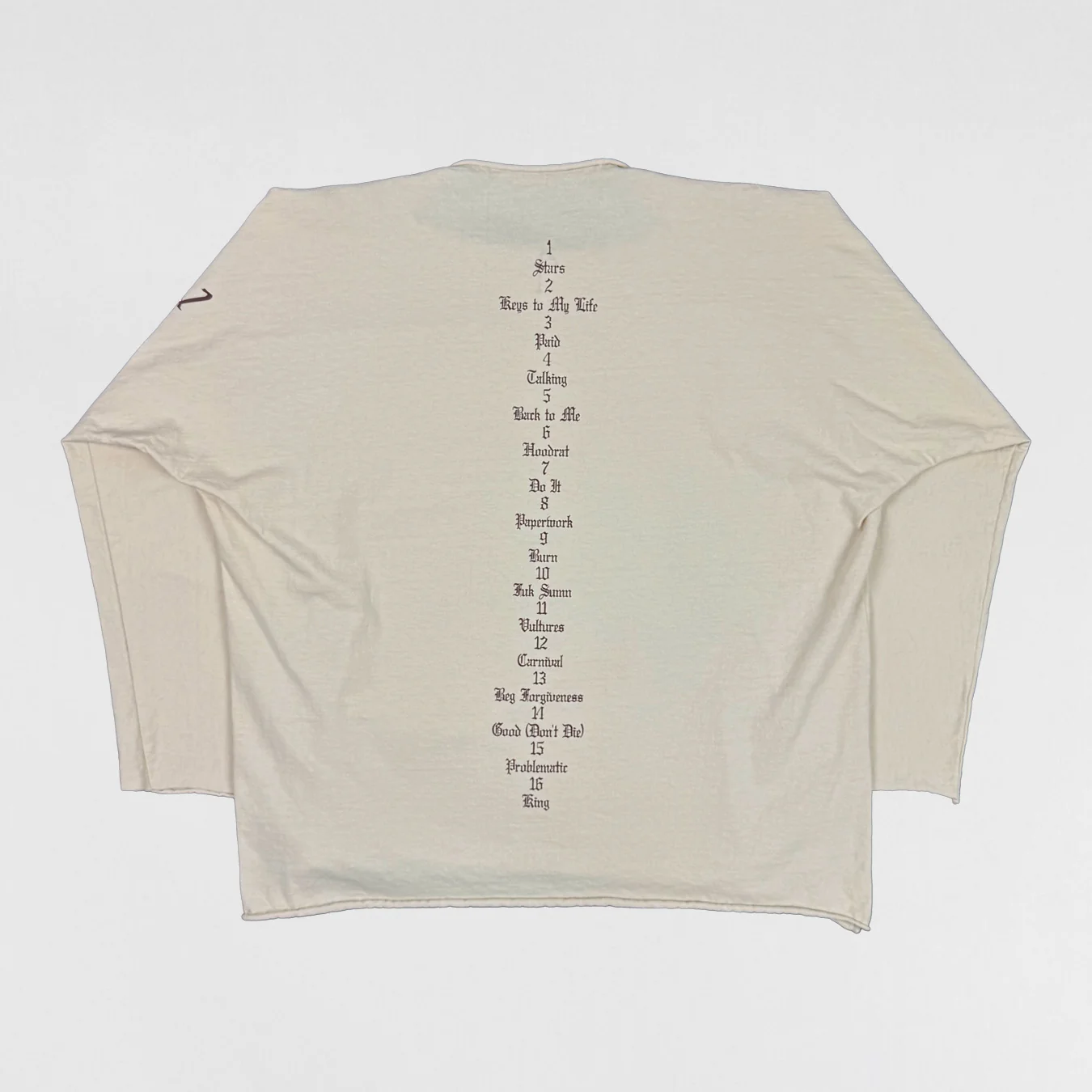 Vultures 2024 Artwork Long Sleeve In Neutral - Image 3
