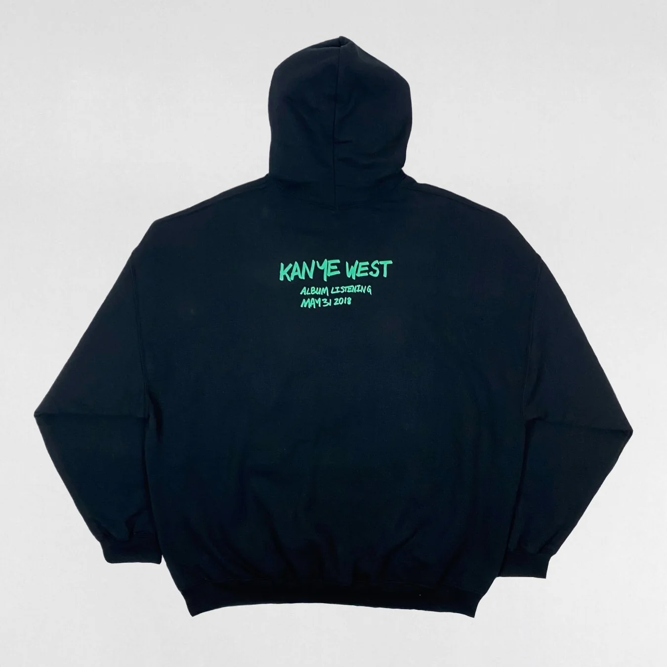 Ye 2018 Wyoming Hoodie In Black - Image 4