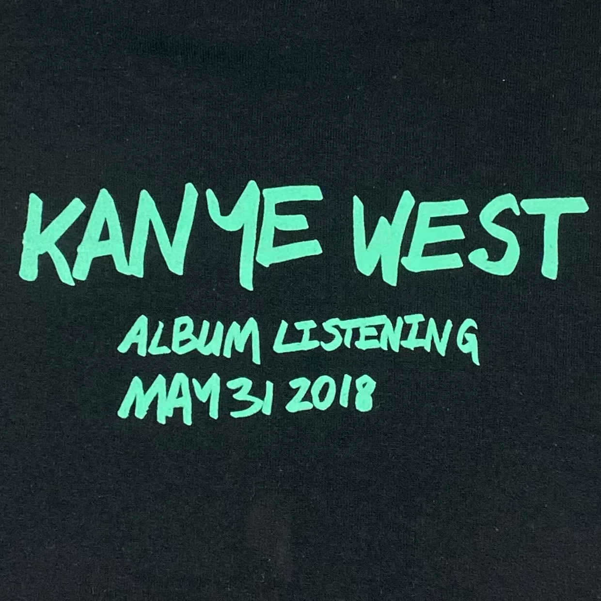 Ye 2018 Wyoming Hoodie In Black - Image 5