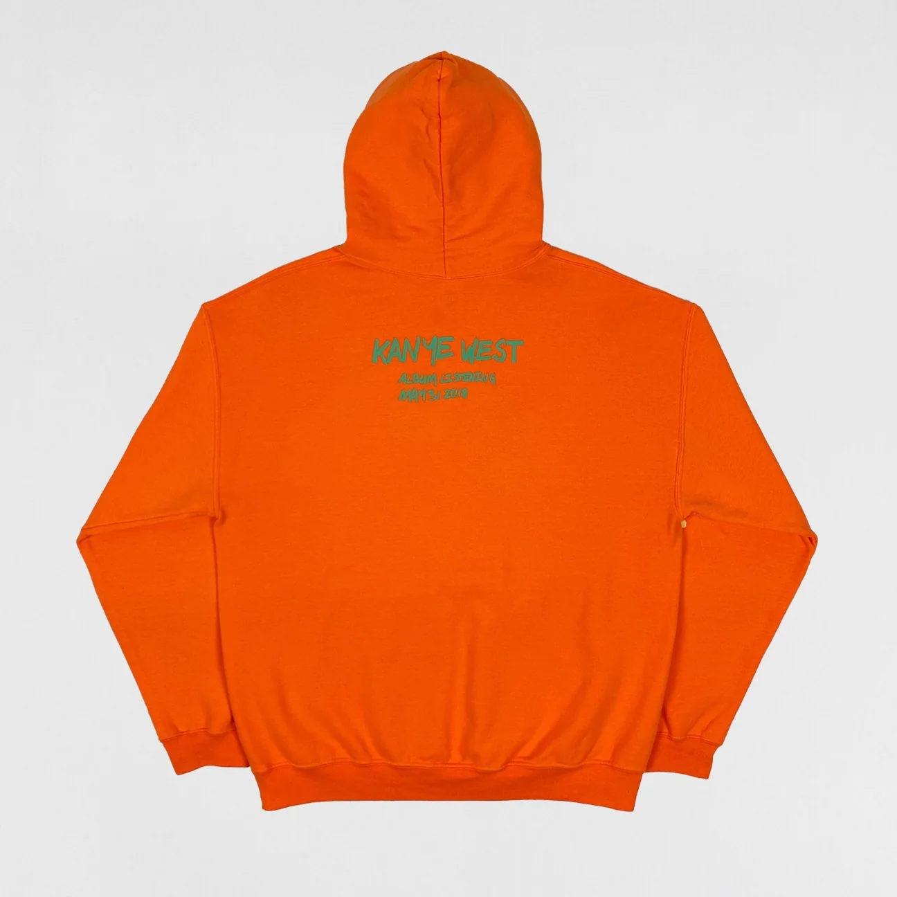 Ye 2018 Wyoming Hoodie In Orange - Image 5