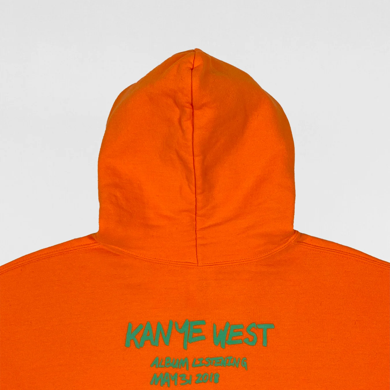 Ye 2018 Wyoming Hoodie In Orange - Image 6