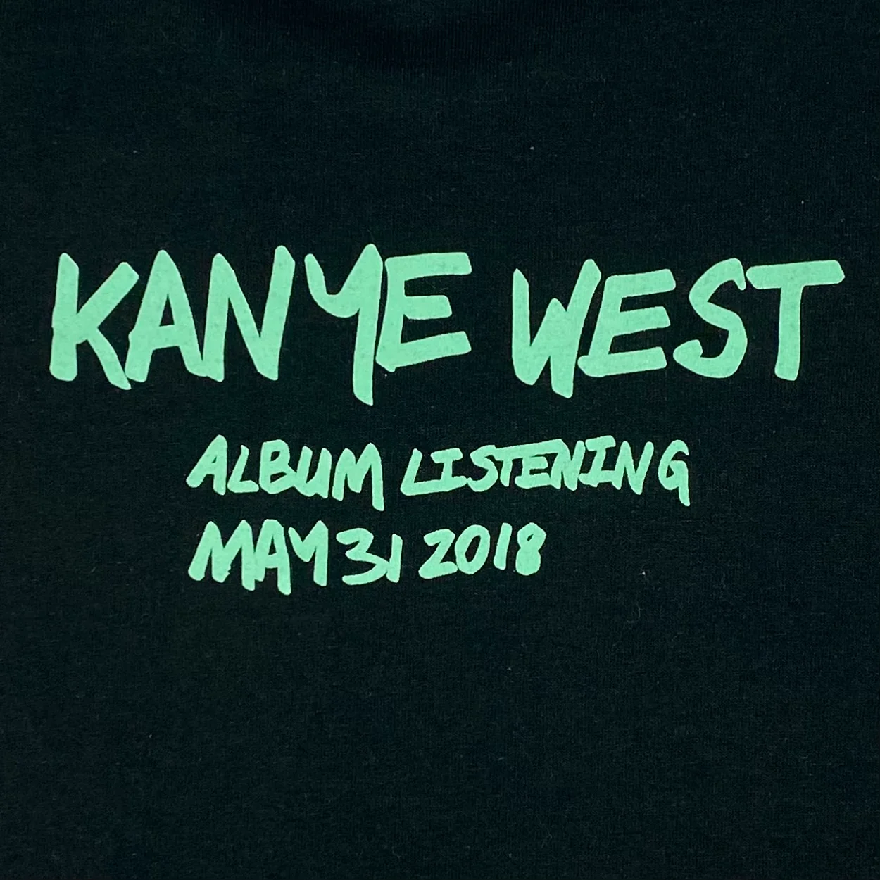 Ye 2018 Wyoming Long Sleeve In Black - Image 5