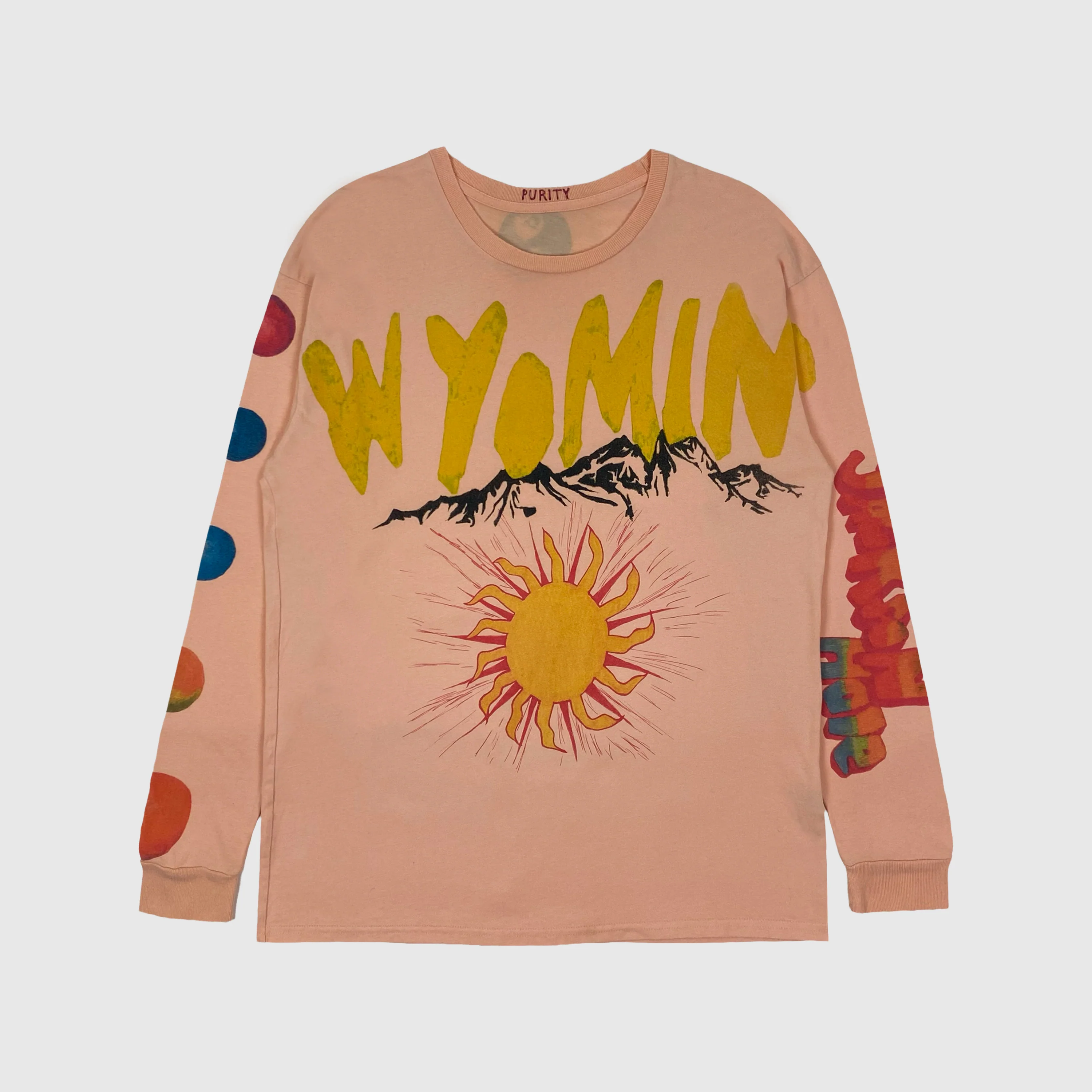 Ye 2018 Wyoming Scribble Long Sleeve By Wes Lang